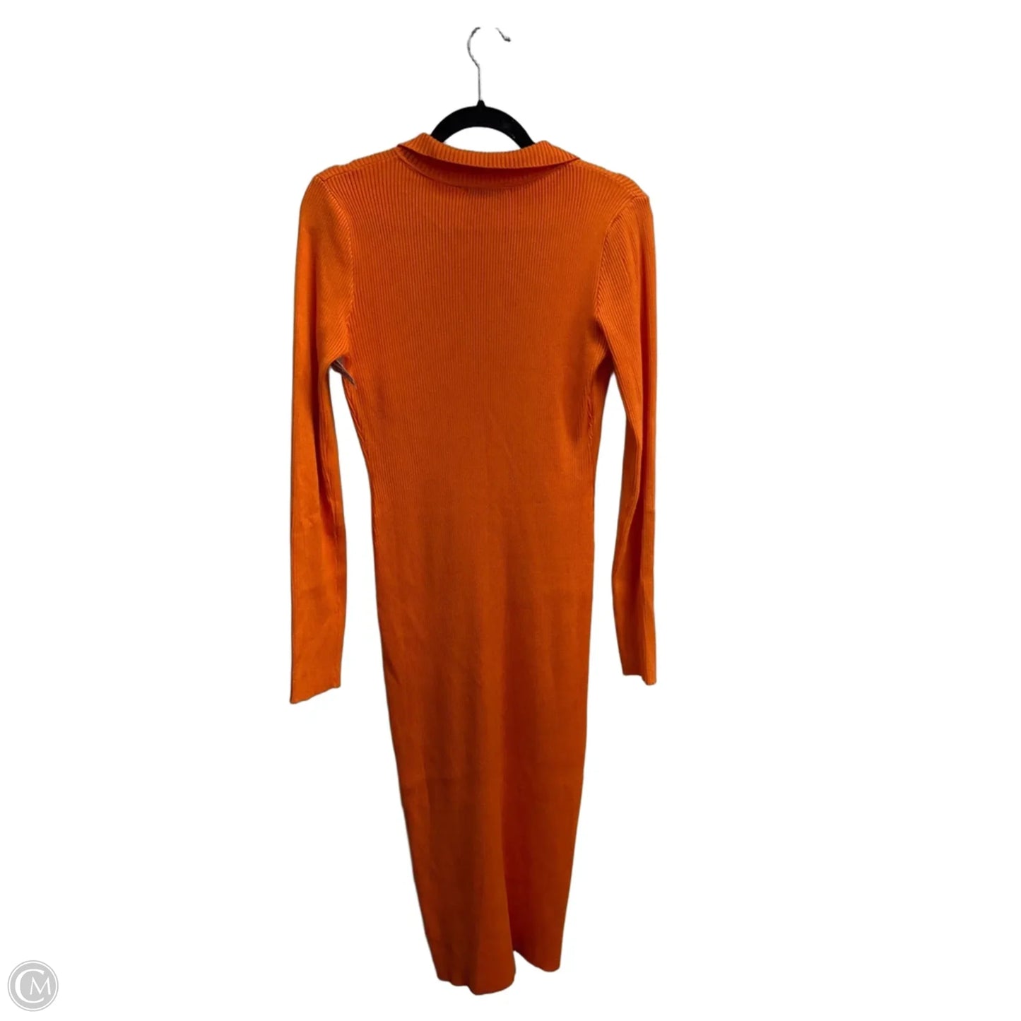 Dress Casual Maxi By Cmb In Orange, Size: M