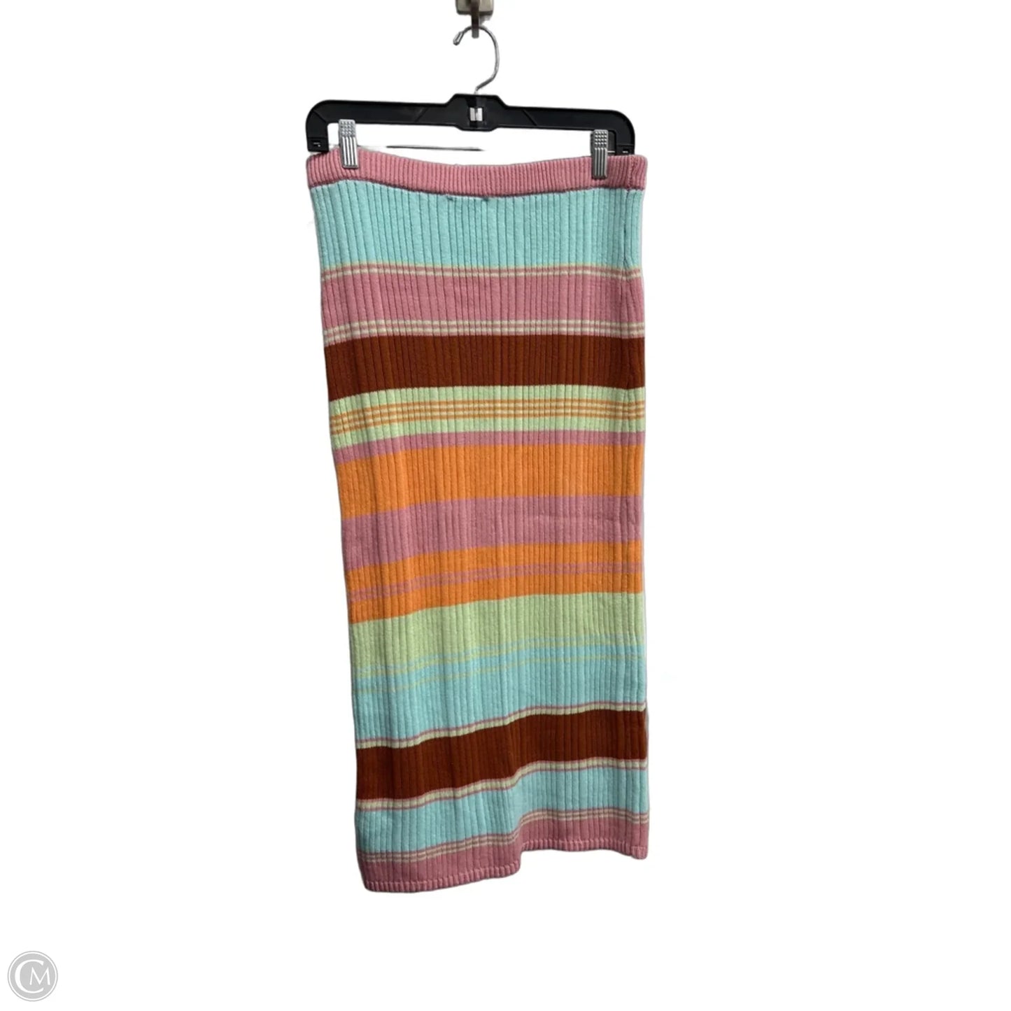 Skirt Maxi By Clothes Mentor In Striped Pattern, Size: 8