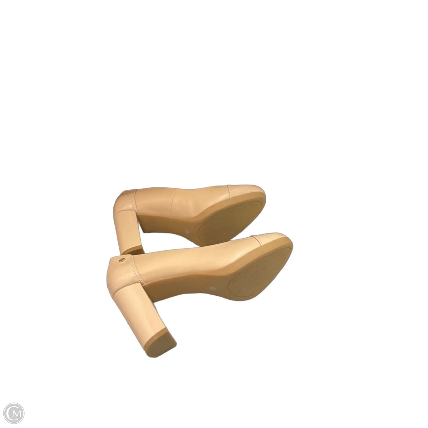 Shoes Heels Block By Giani Bernini In Beige, Size: 8.5