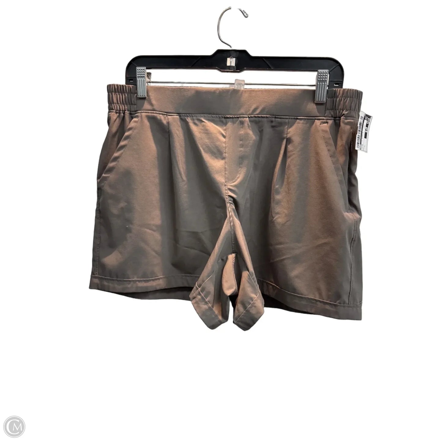 Athletic Shorts By Rbx In Taupe, Size: L