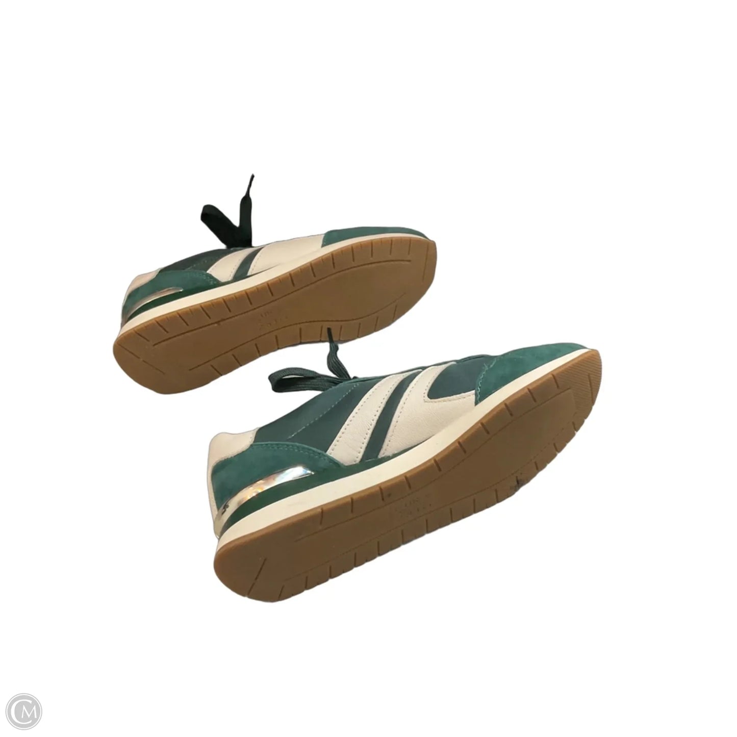 Shoes Sneakers By Naturalizer In Green & White, Size: 5.5