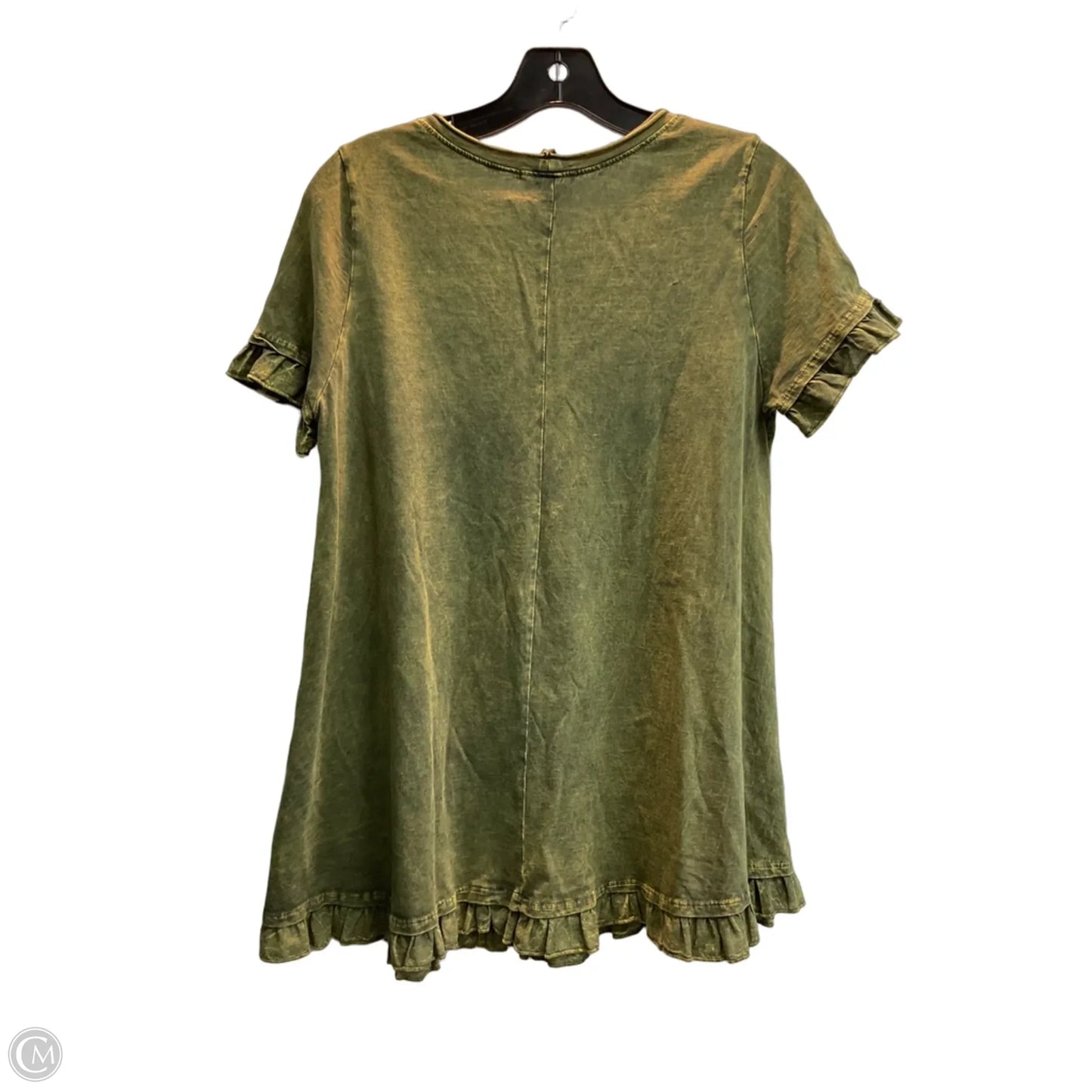 Top Short Sleeve By Altard State In Green, Size: S