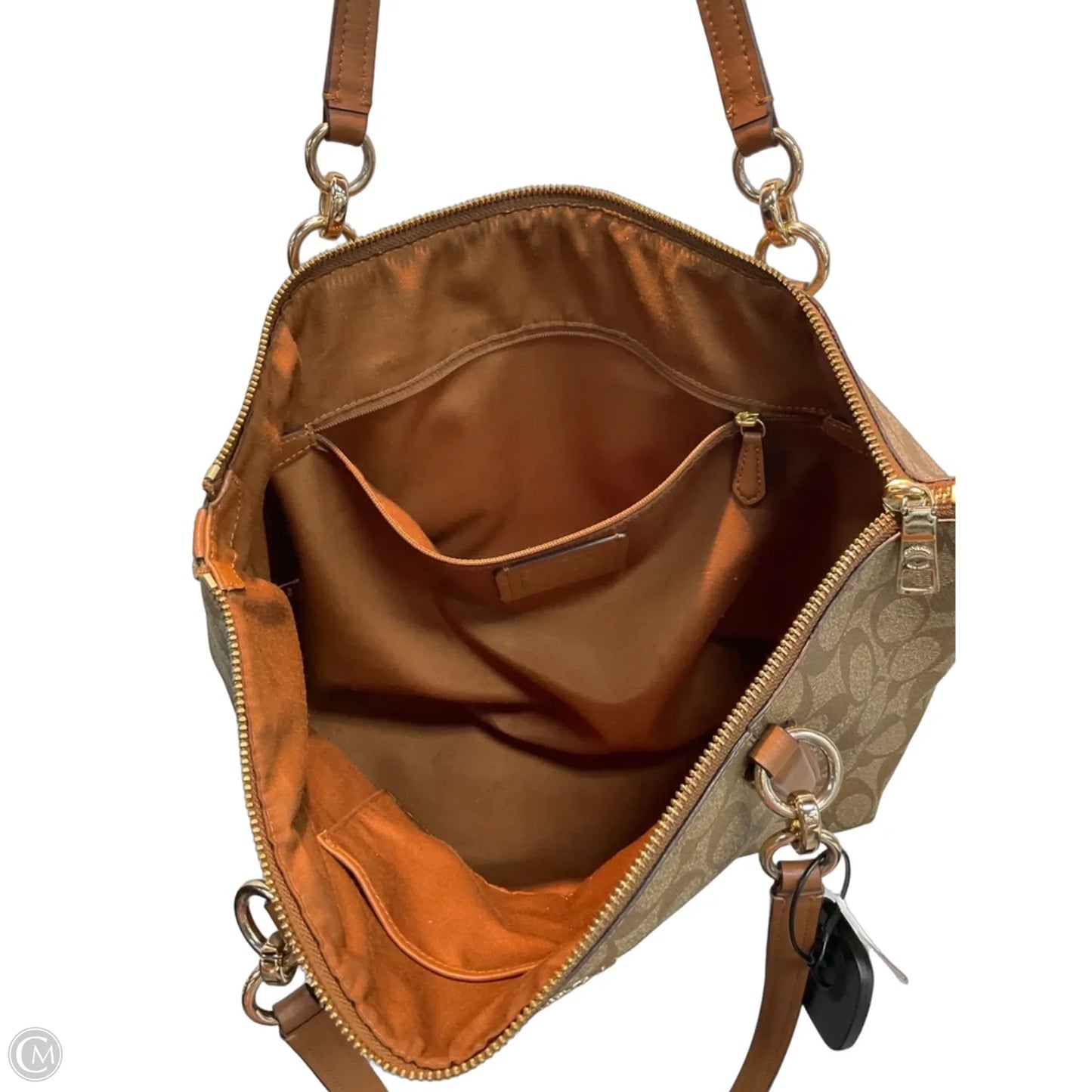 Handbag Designer By Coach, Size: Medium