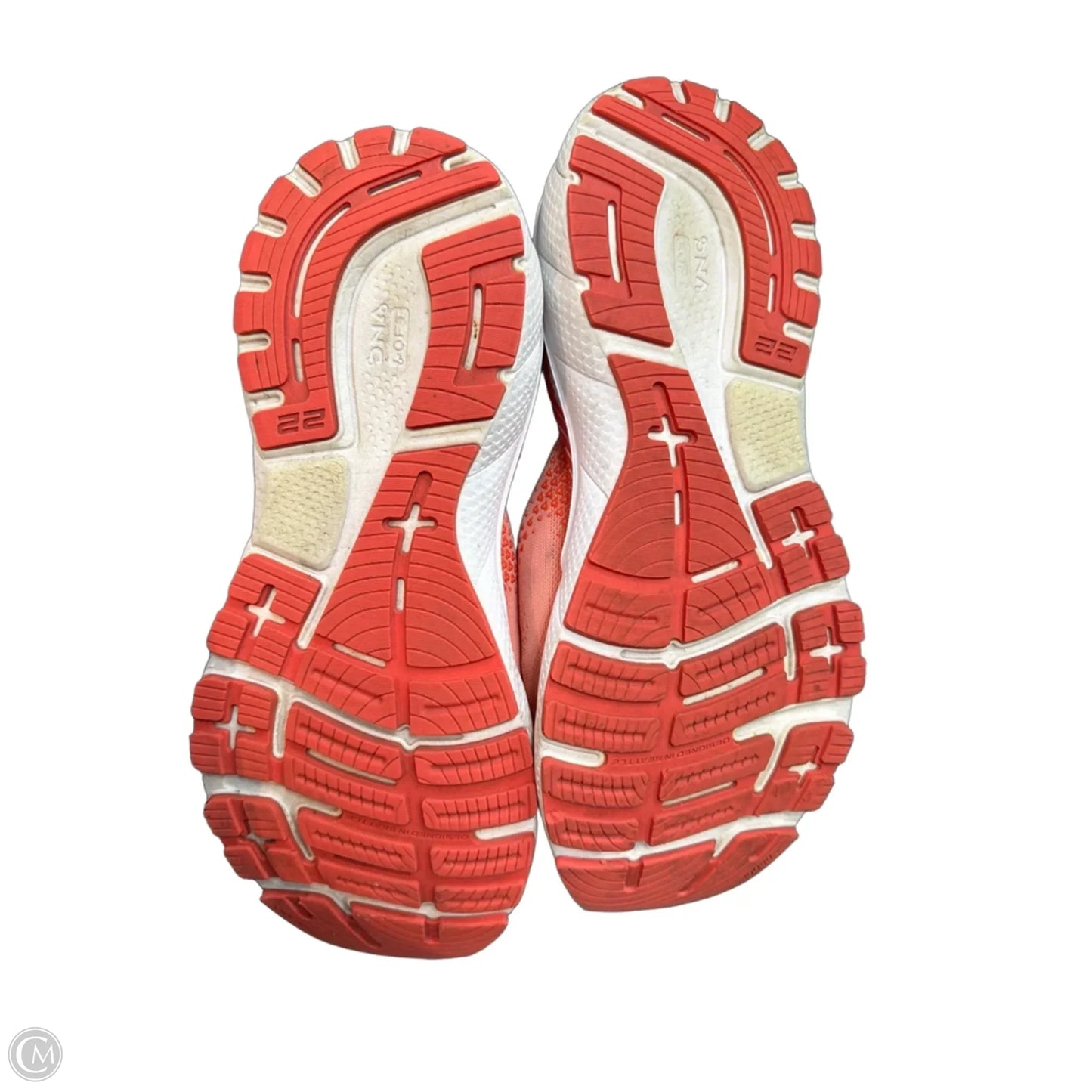 Shoes Athletic By Brooks In Orange & Pink, Size: 10