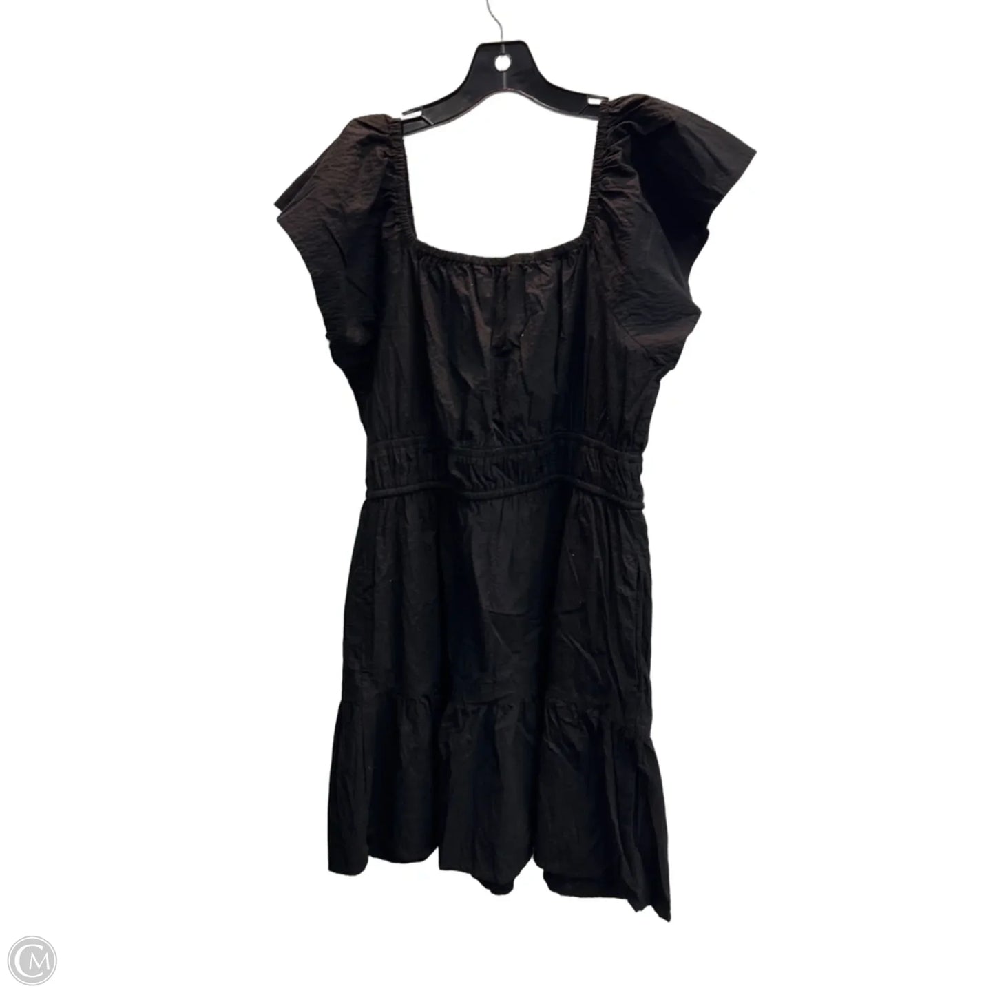 Dress Casual Midi By Time And Tru In Black, Size: L