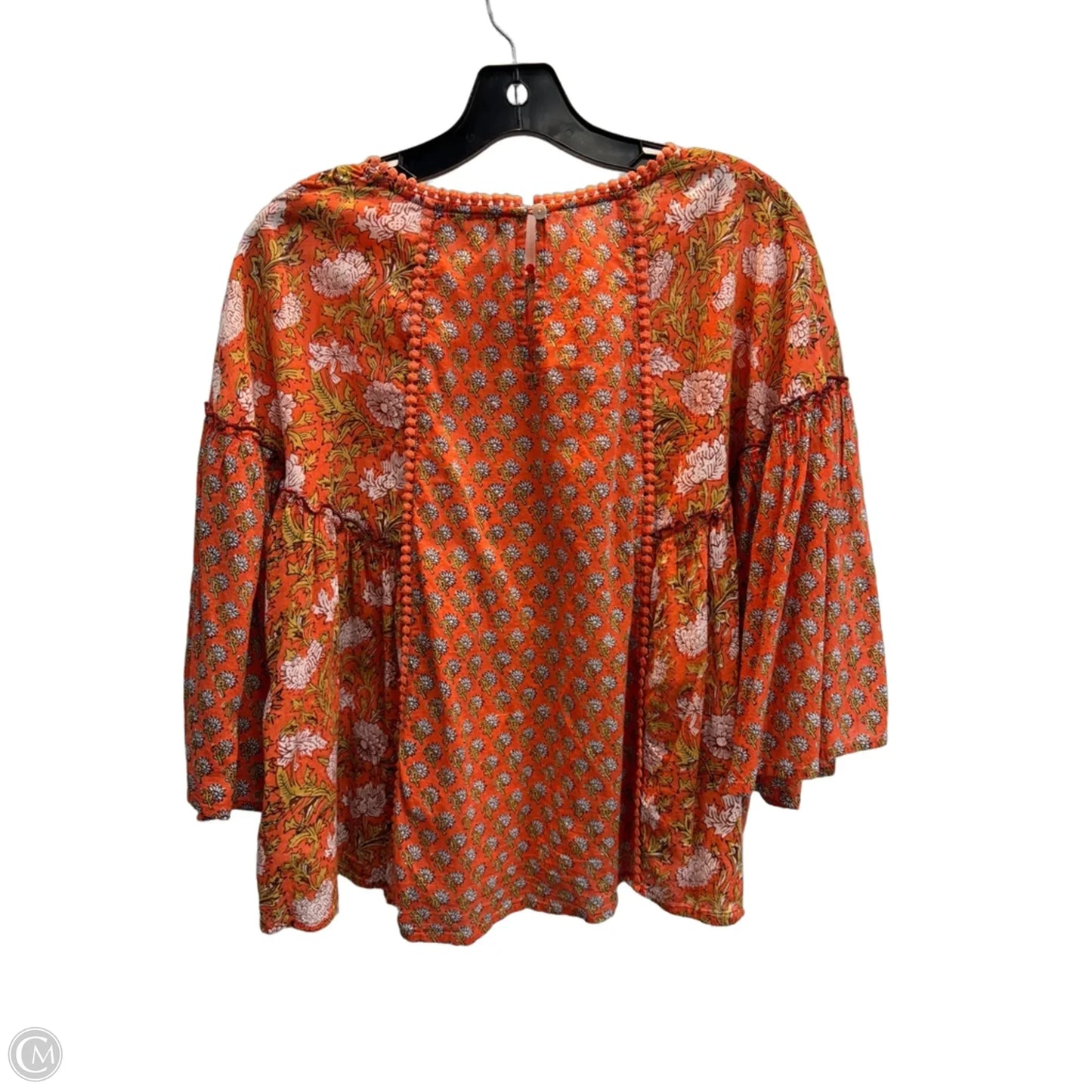 Top Long Sleeve By Rachel Zoe In Orange, Size: M