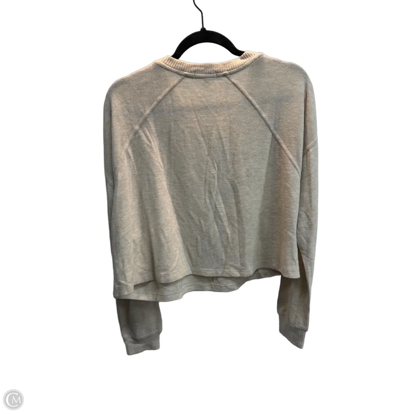Top Long Sleeve By Bp In Cream, Size: L