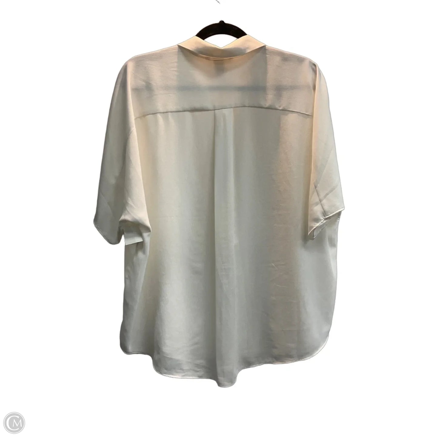 Top Short Sleeve By H&m In White, Size: S