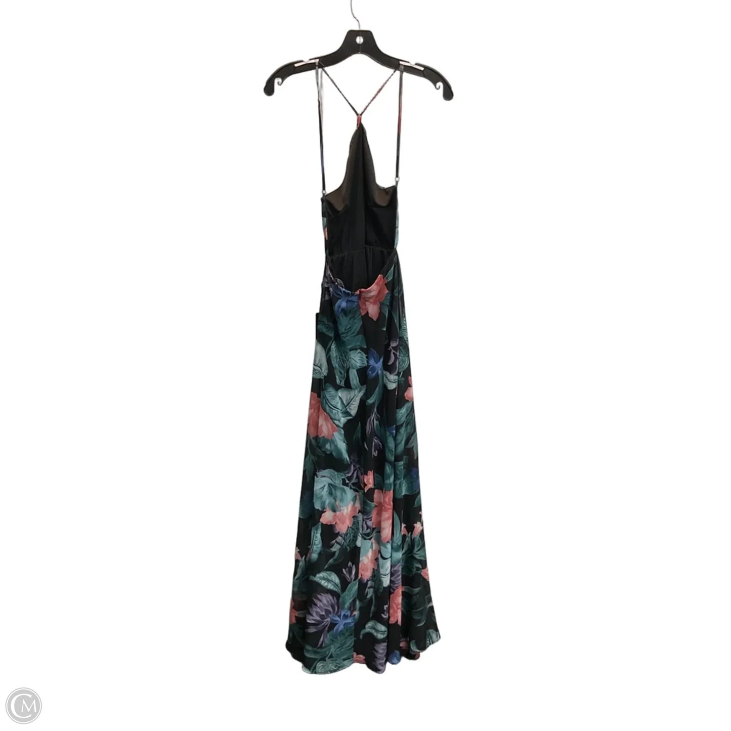 Dress Party Long By Lulus In Floral Print, Size: S