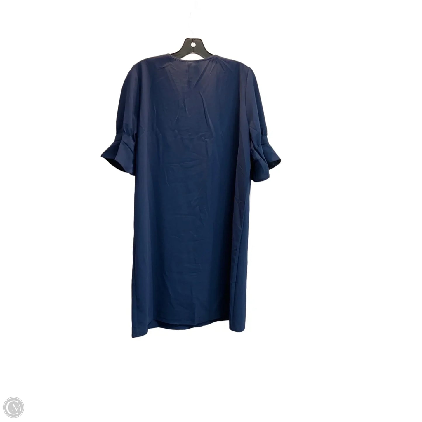 Dress Casual Midi By Clothes Mentor In Blue, Size: L