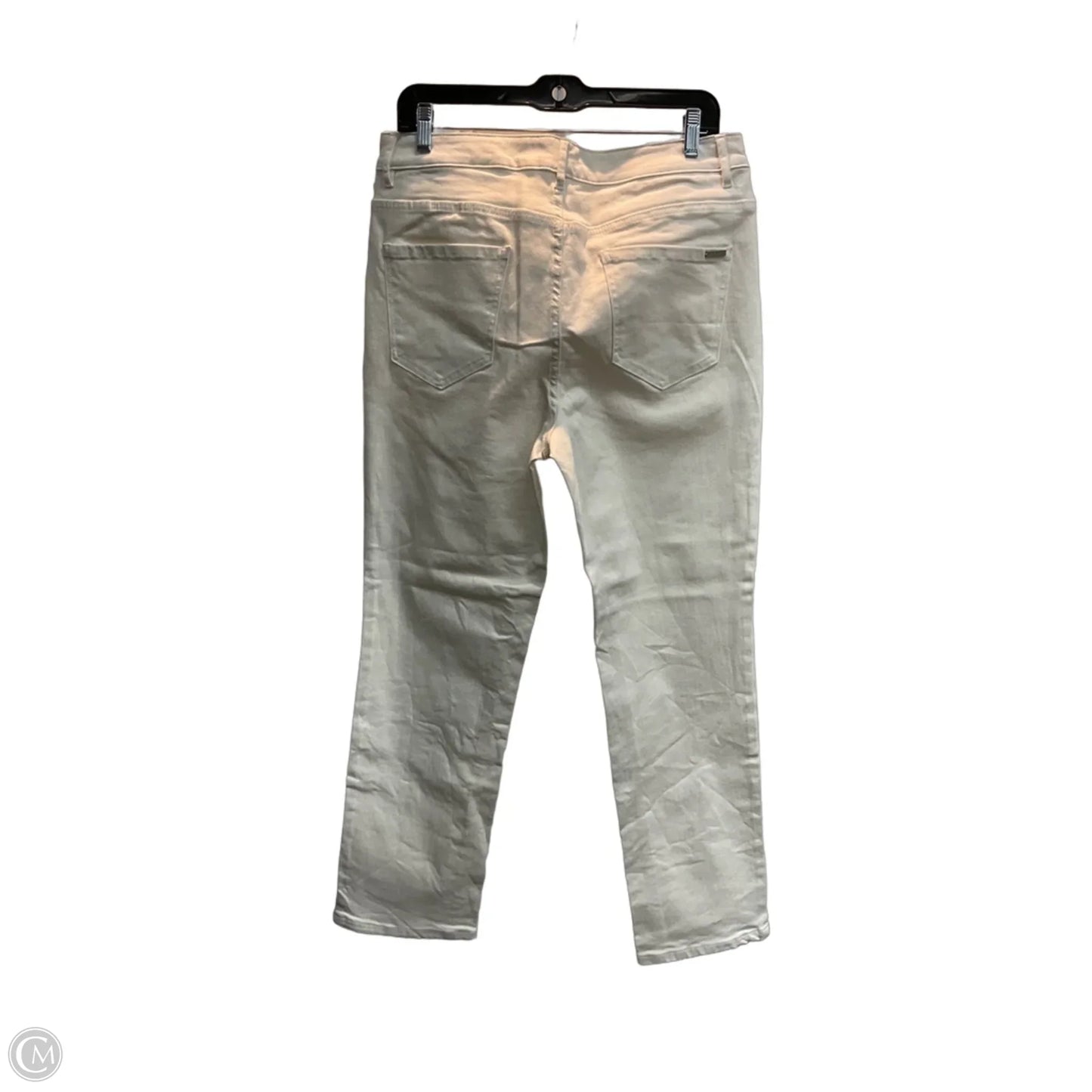 Jeans Straight By G By Giuliana In White, Size: 14