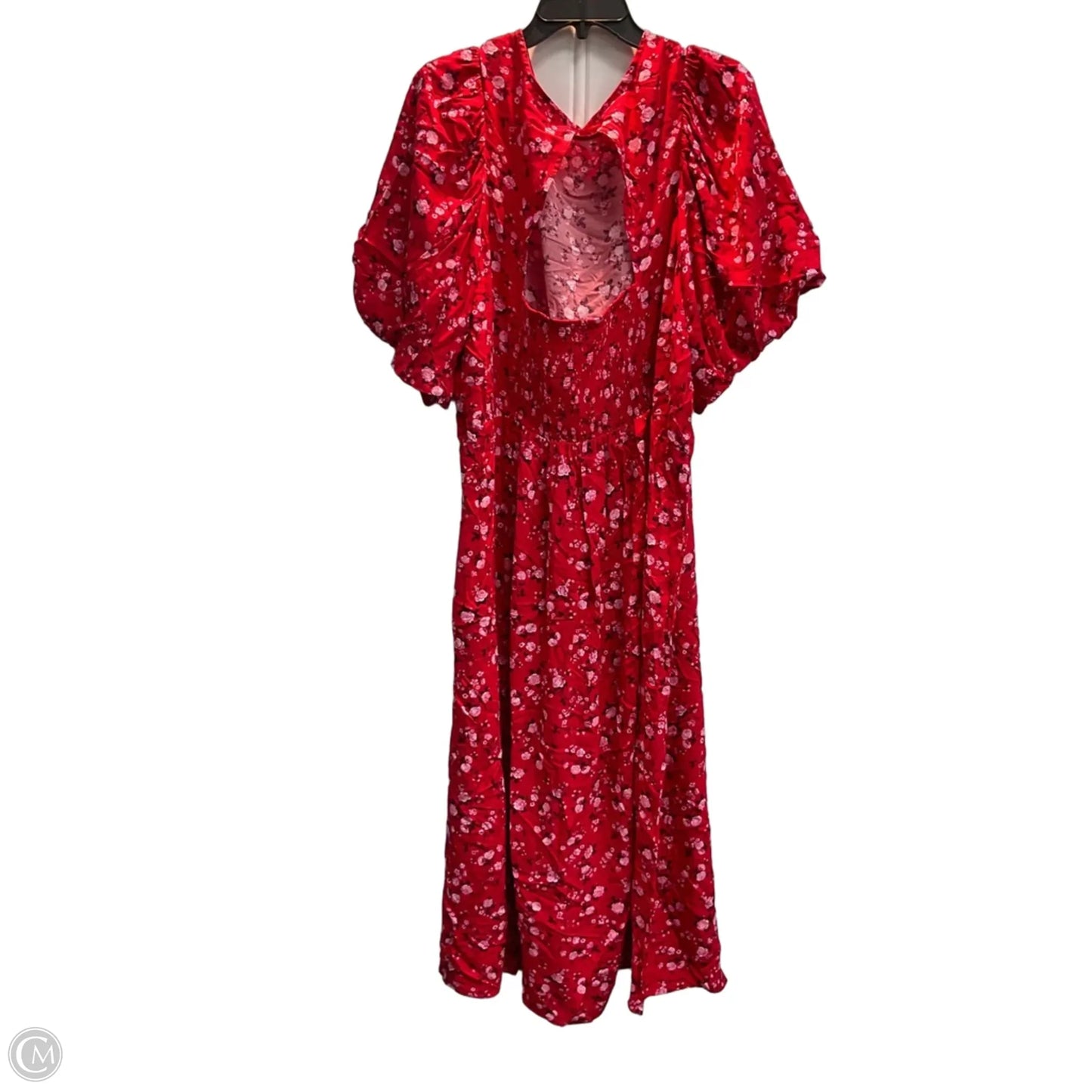 Dress Casual Midi By Old Navy In Red, Size: 3x