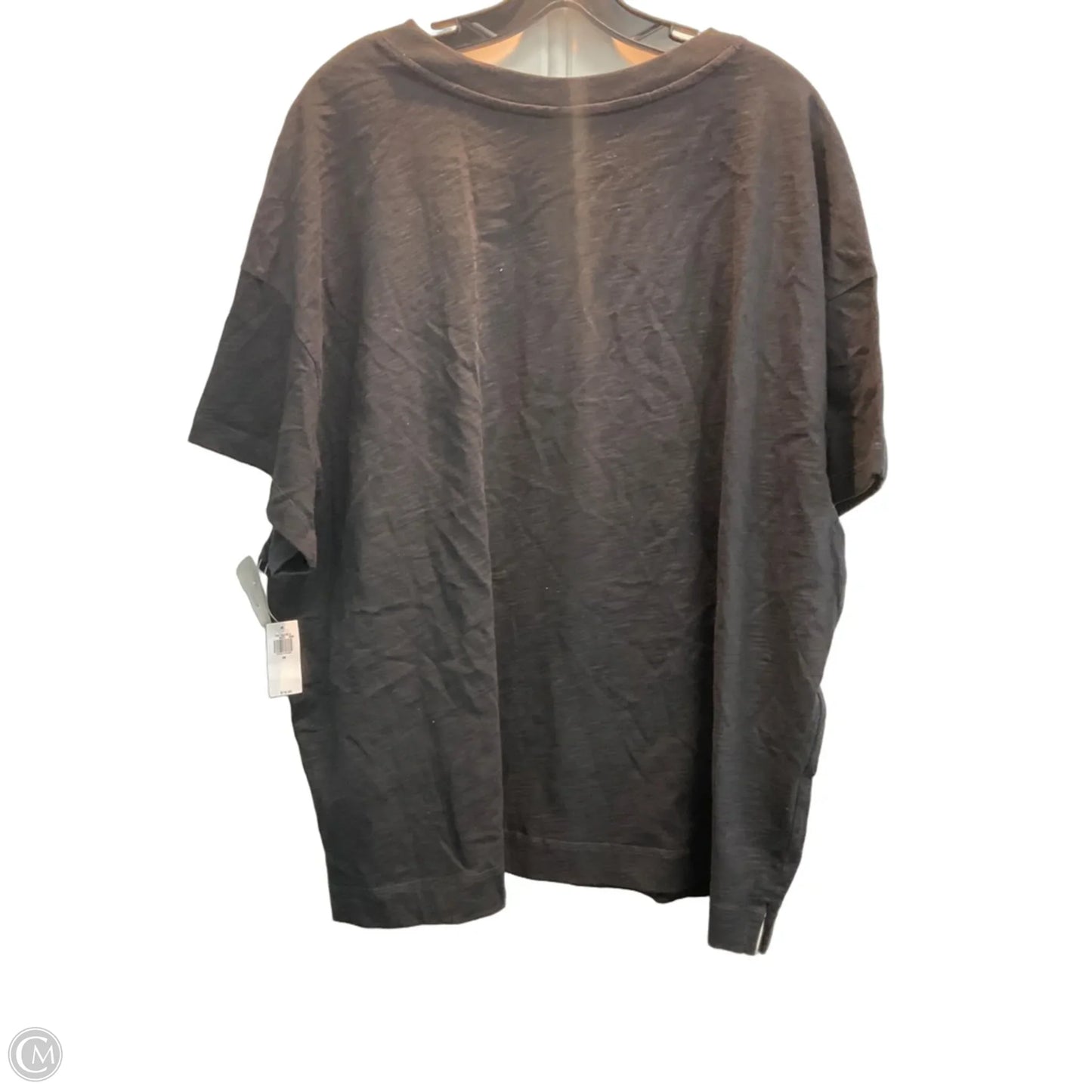 Top Short Sleeve Basic By Old Navy In Black, Size: 3x