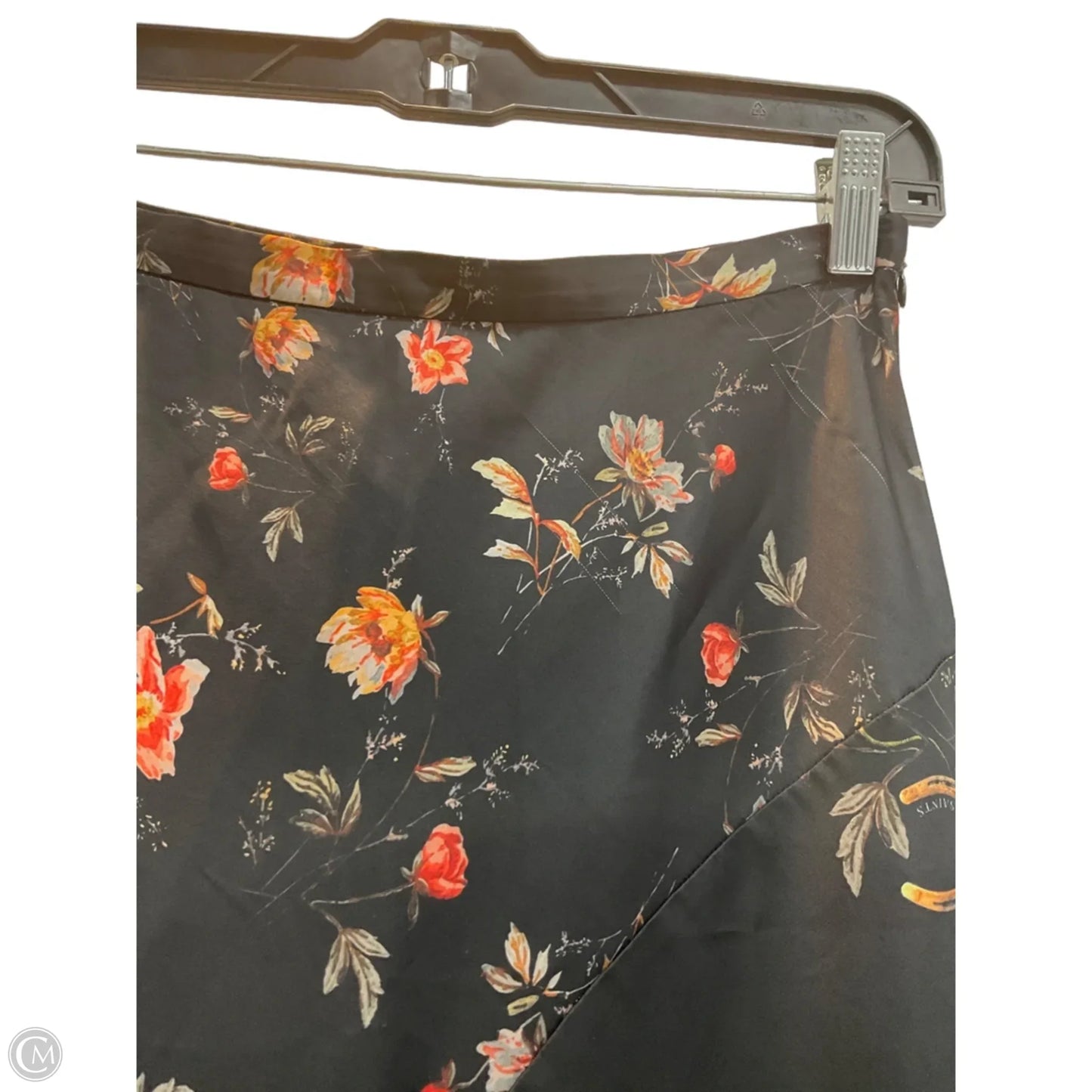 Skirt Designer By All Saints In Black & Orange, Size: 2