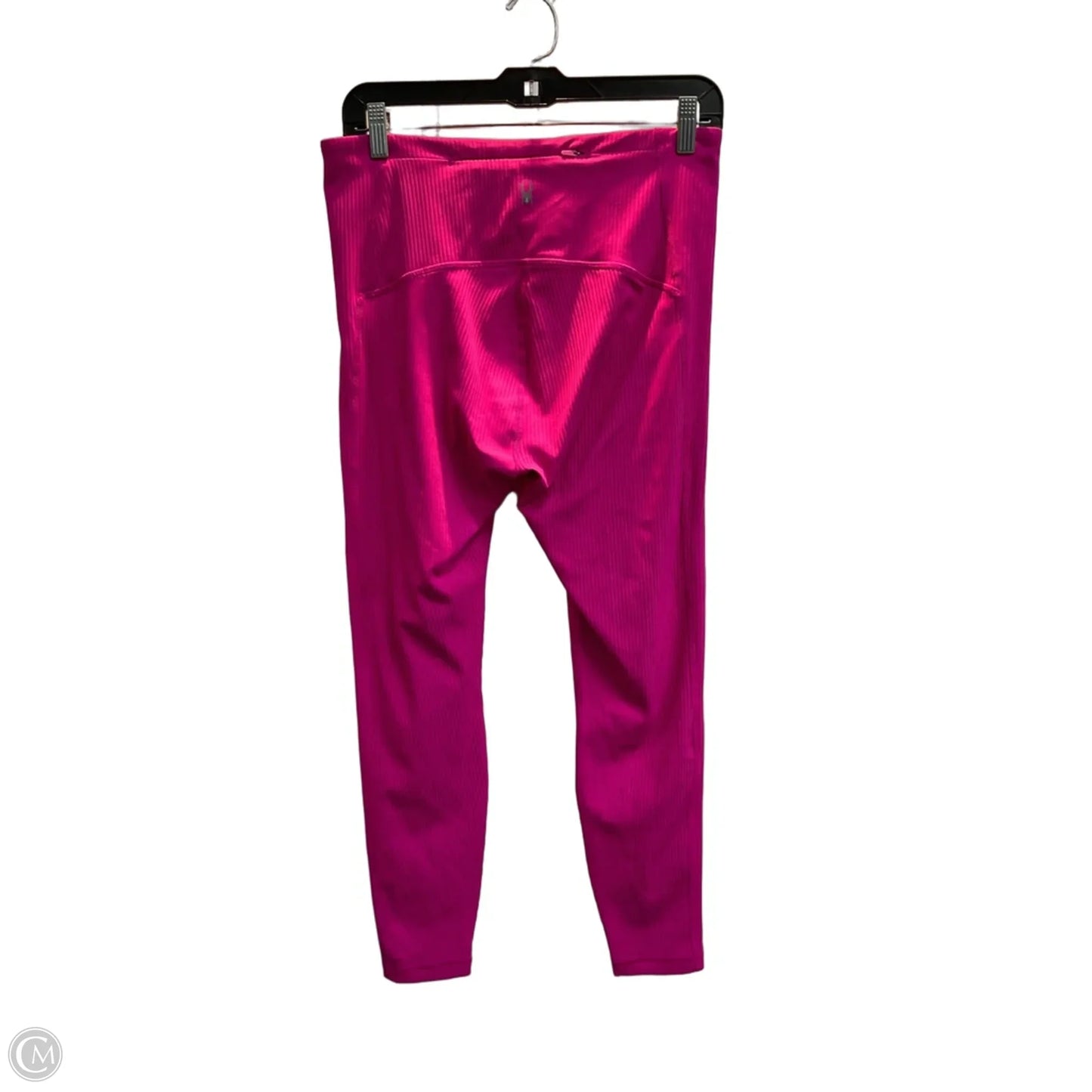 Athletic Leggings By Spyder In Pink, Size: L