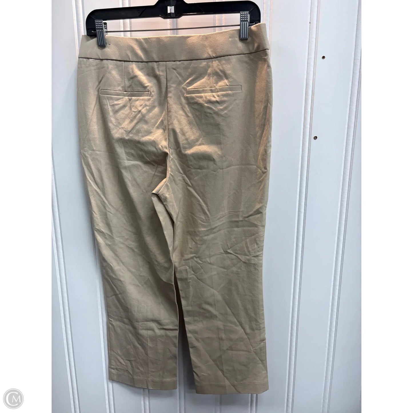 Pants Cropped By Chicos In Tan, Size: S