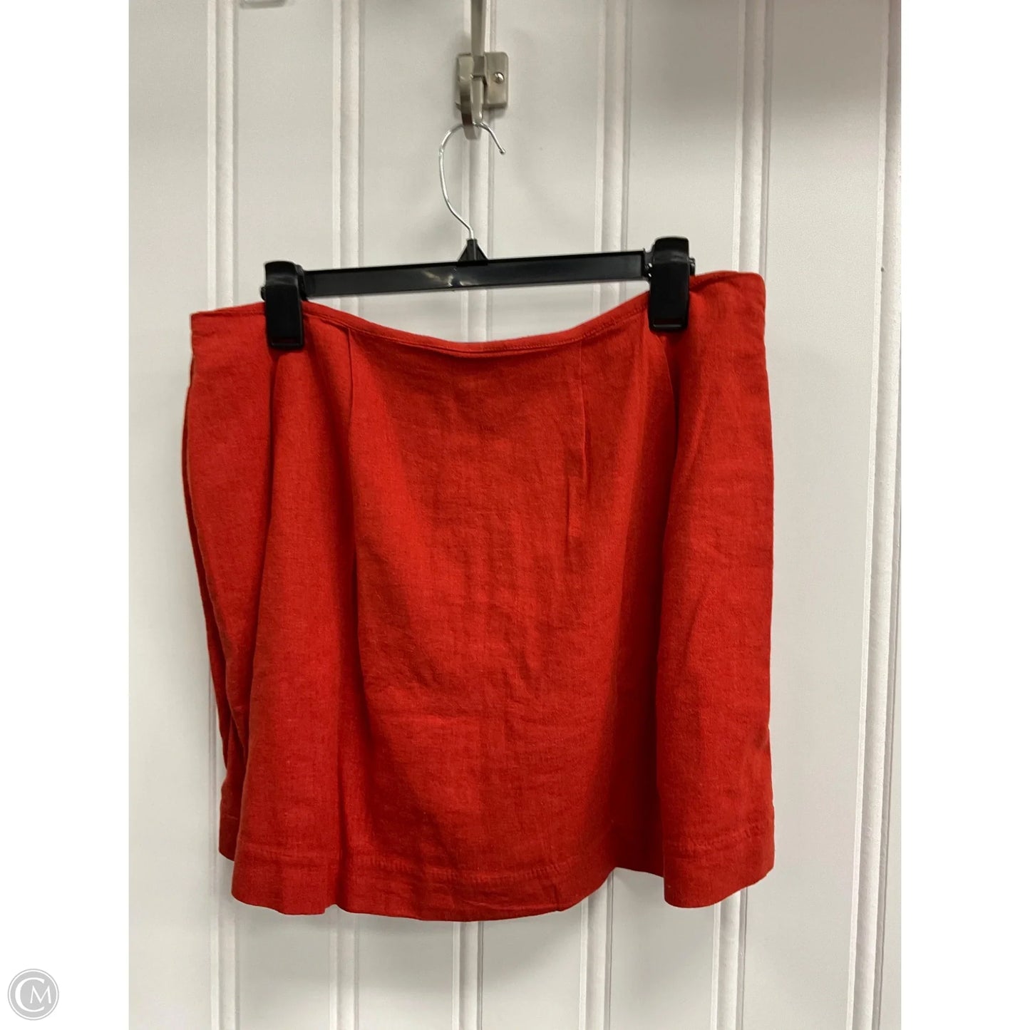 Skort By Banana Republic In Orange, Size: 14