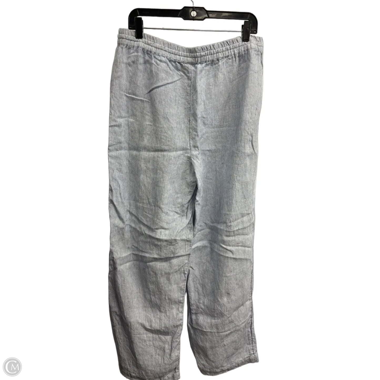 Pants Linen By Chicos In Striped Pattern, Size: L