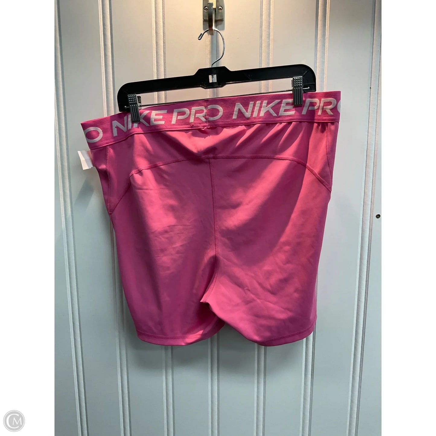 Athletic Shorts By Nike In Pink, Size: 3x