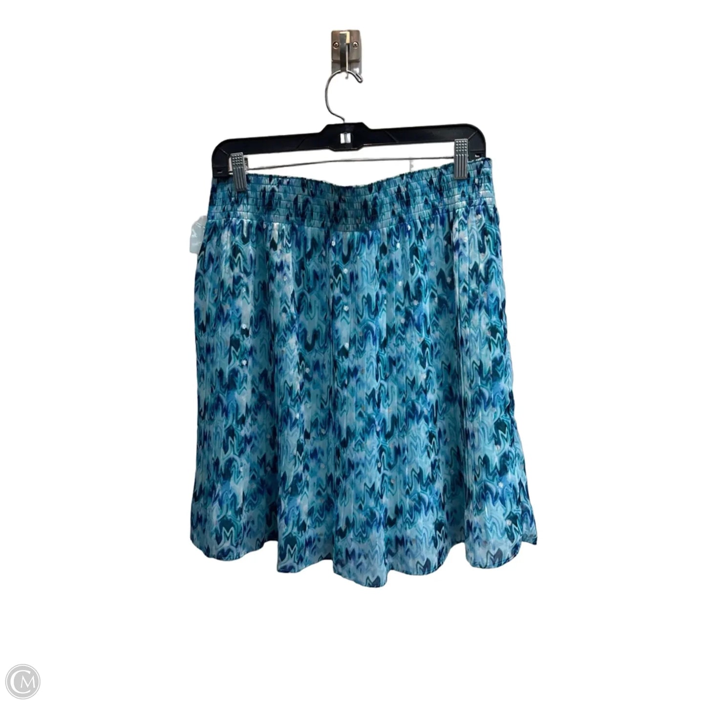 Skirt Midi By White House Black Market In Blue, Size: M