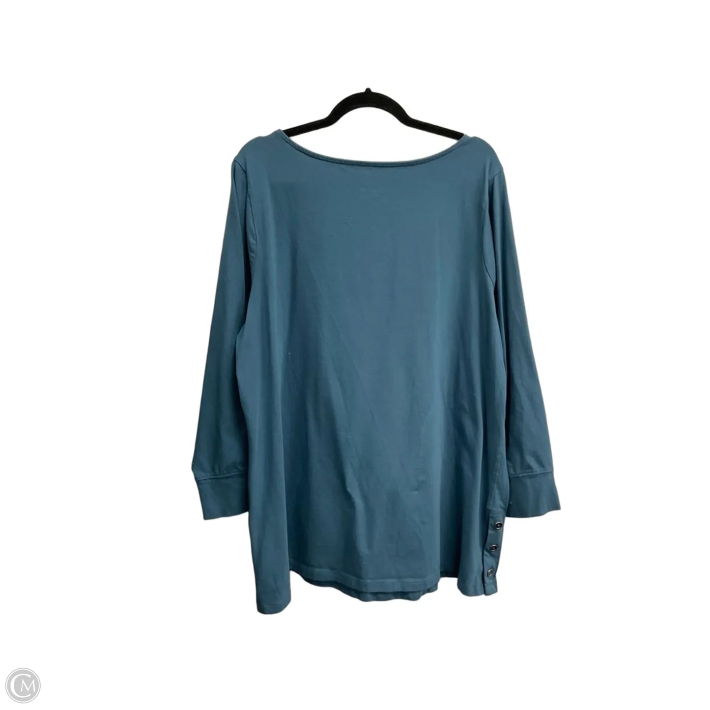 Top 3/4 Sleeve Basic By Belle By Kim Gravel In Pink, Size: 2x