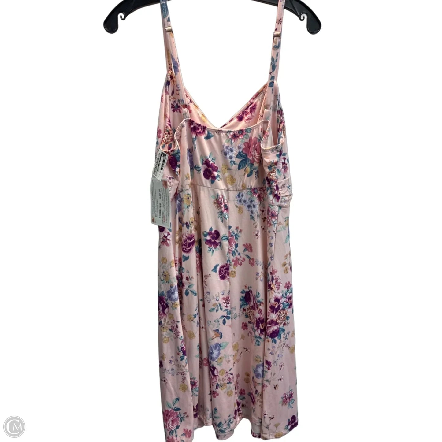 Dress Casual Midi By White Birch In Floral Print, Size: Xl