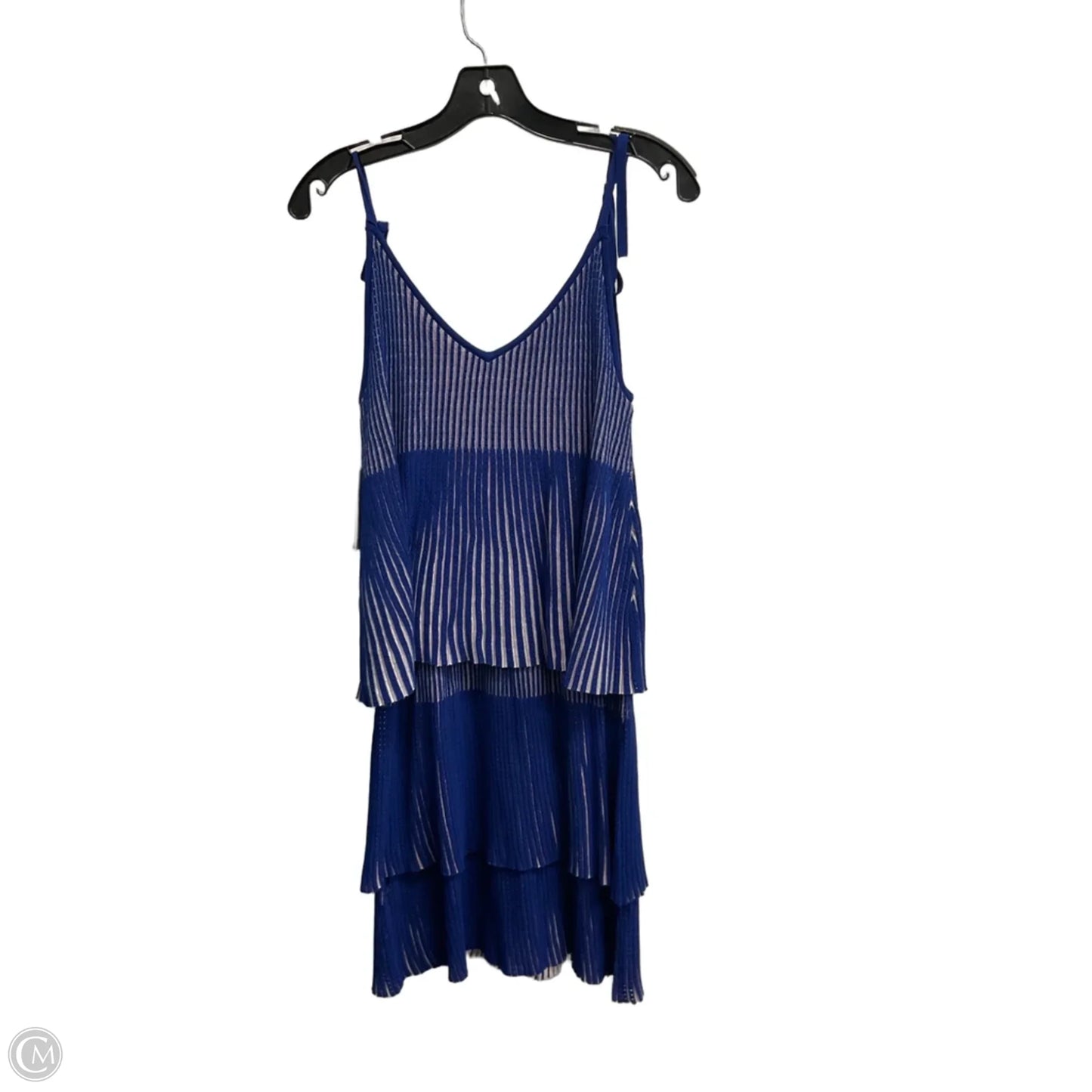 Dress Casual Midi By Guess In Navy, Size: M