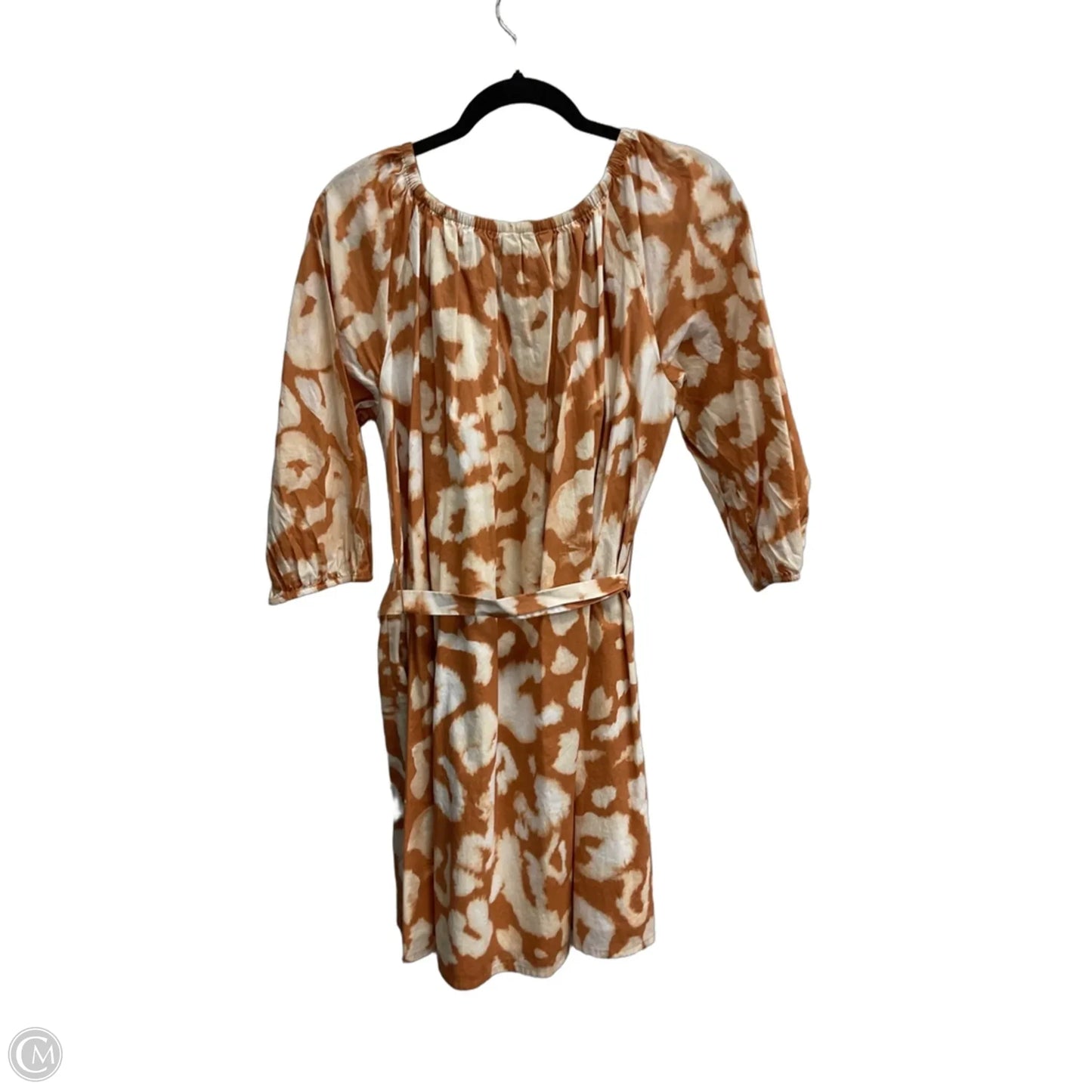 Dress Casual Midi By Elizabeth And James In Tie Dye Print, Size: L