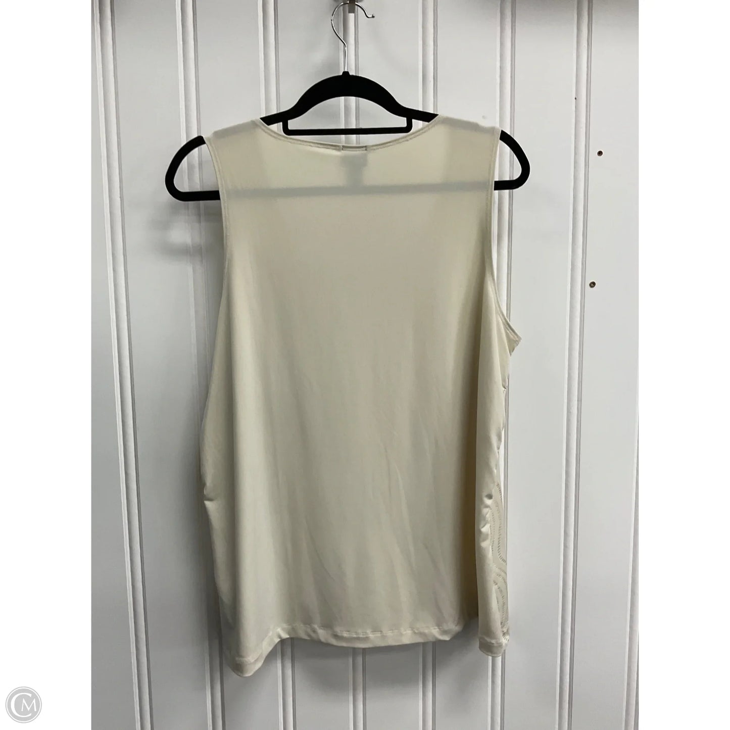 Tank Top By Chicos In Cream, Size: Xxl