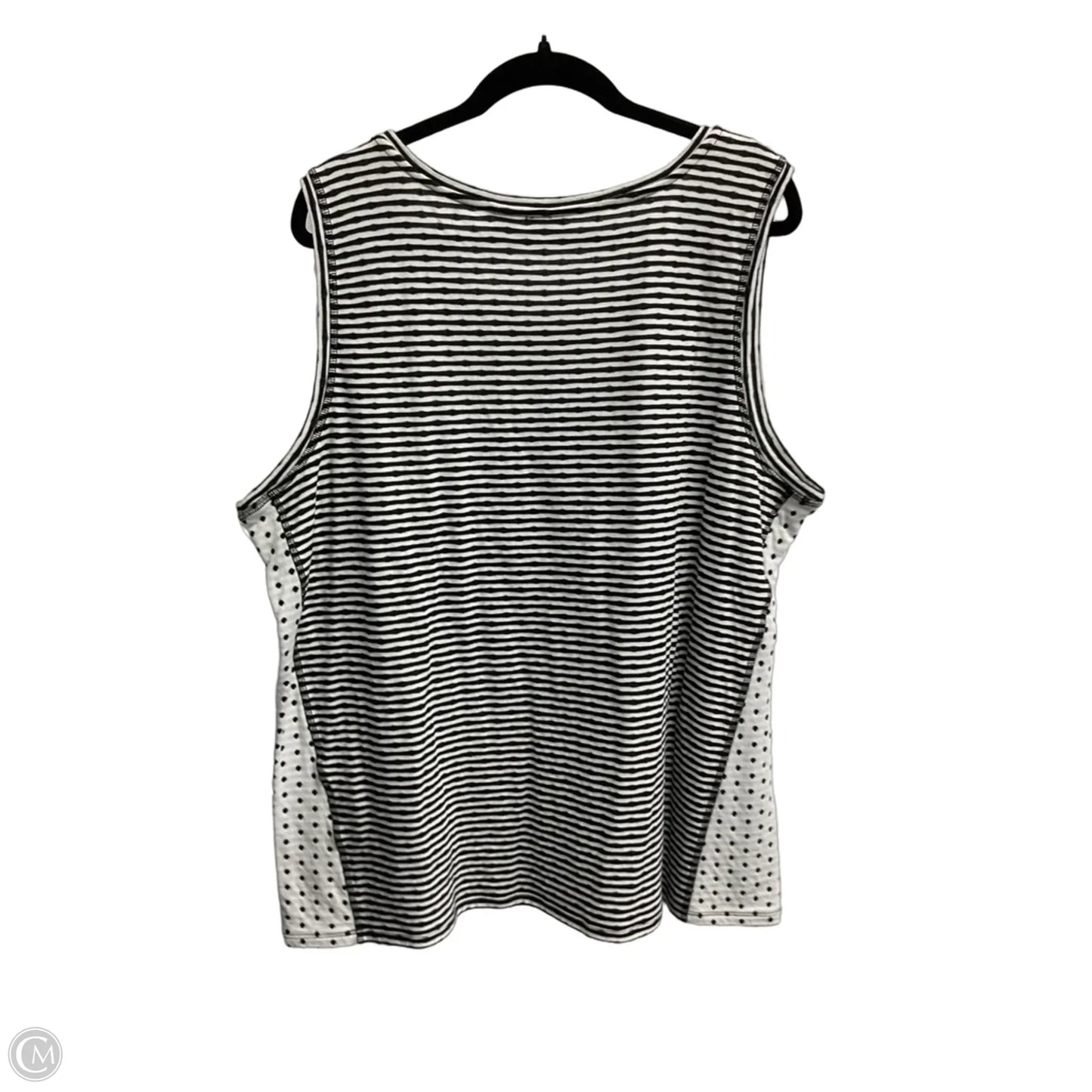 Tank Top By Chicos In Striped Pattern, Size: Xxl