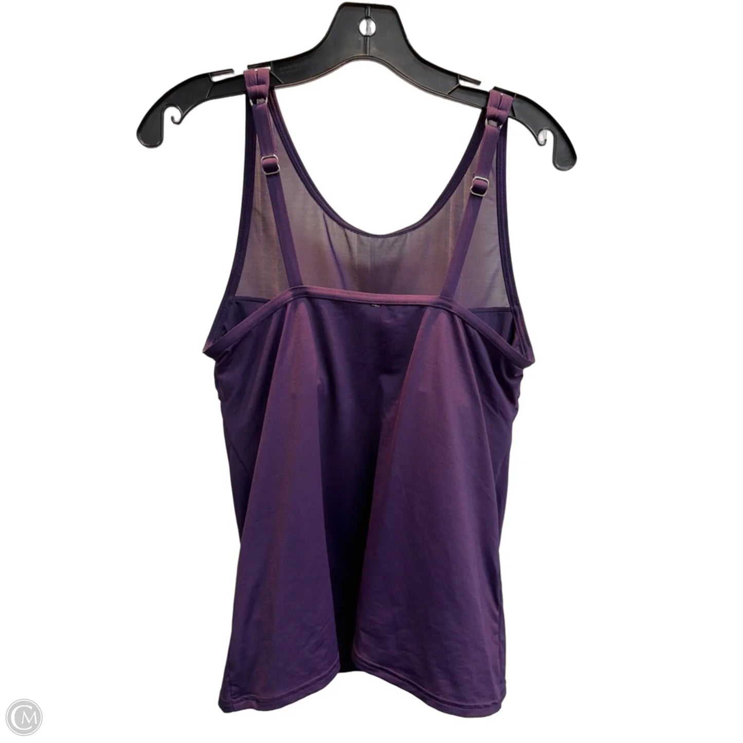 Swimsuit Top By Lands End In Purple, Size: 12