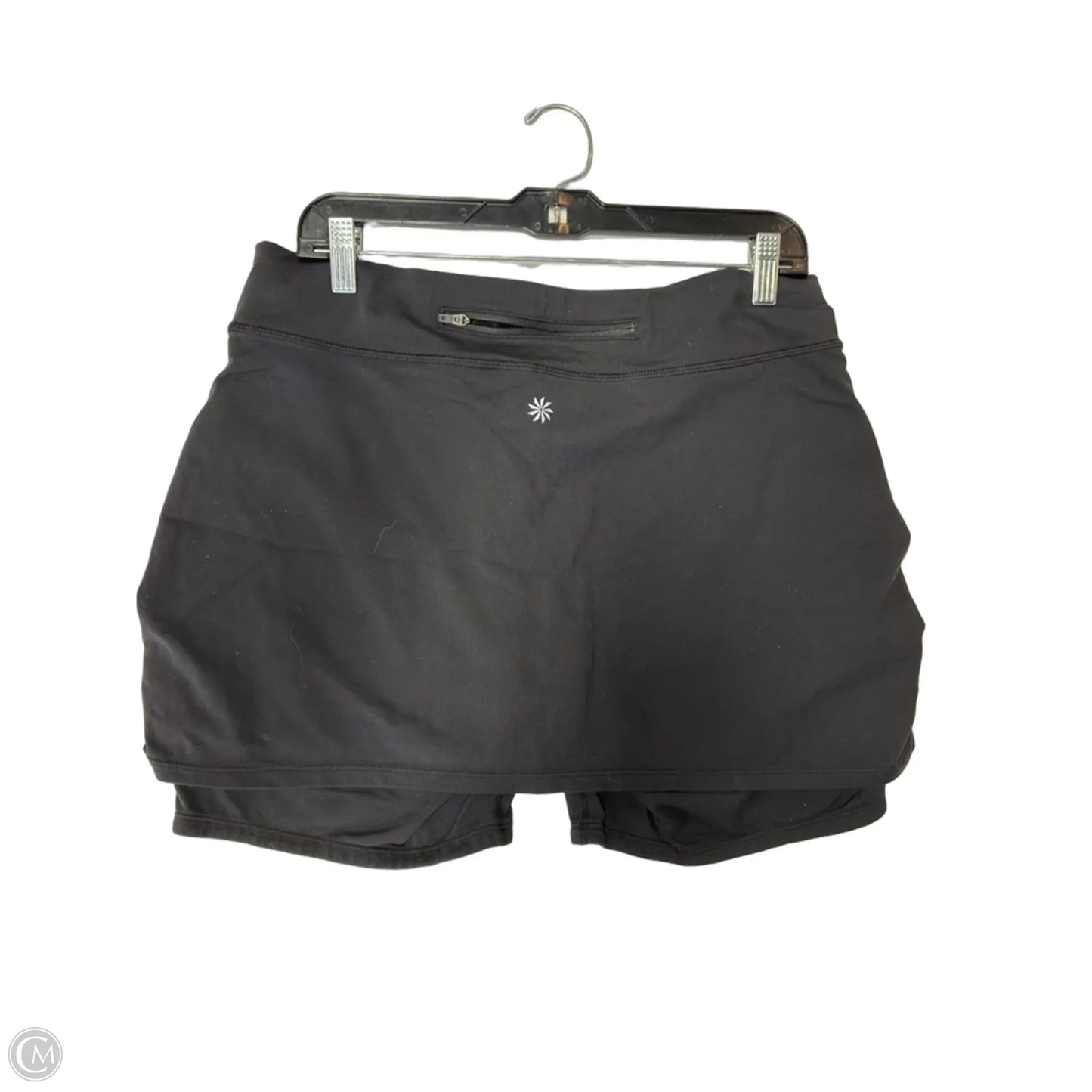 Athletic Skort By Athleta In Black, Size: Xl