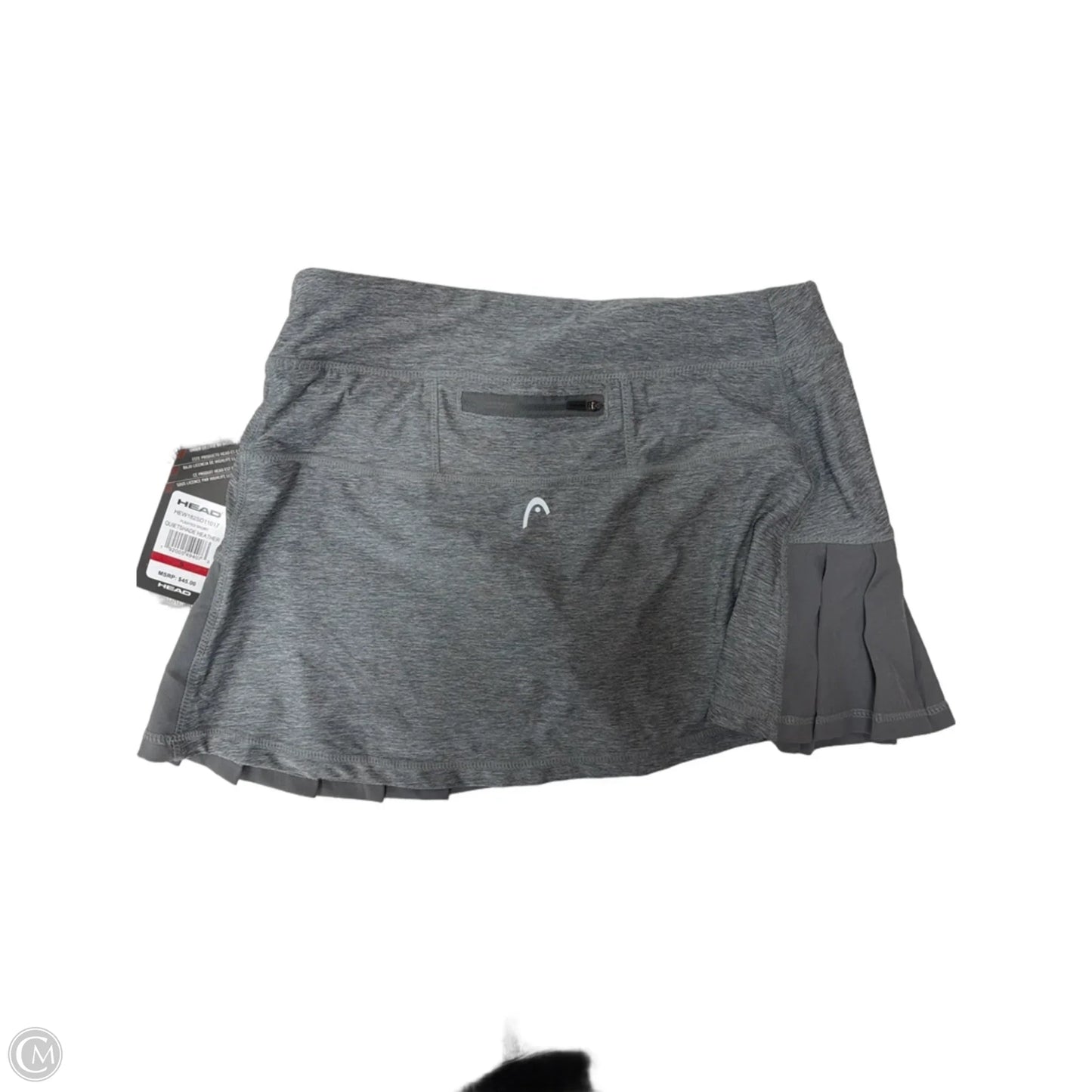 Athletic Skort By Head In Grey, Size: S