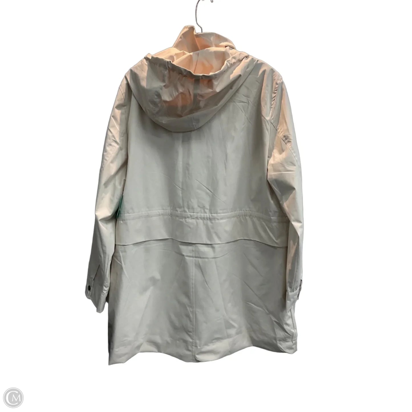 Jacket Windbreaker By Two By Vince Camuto In Beige, Size: Xl