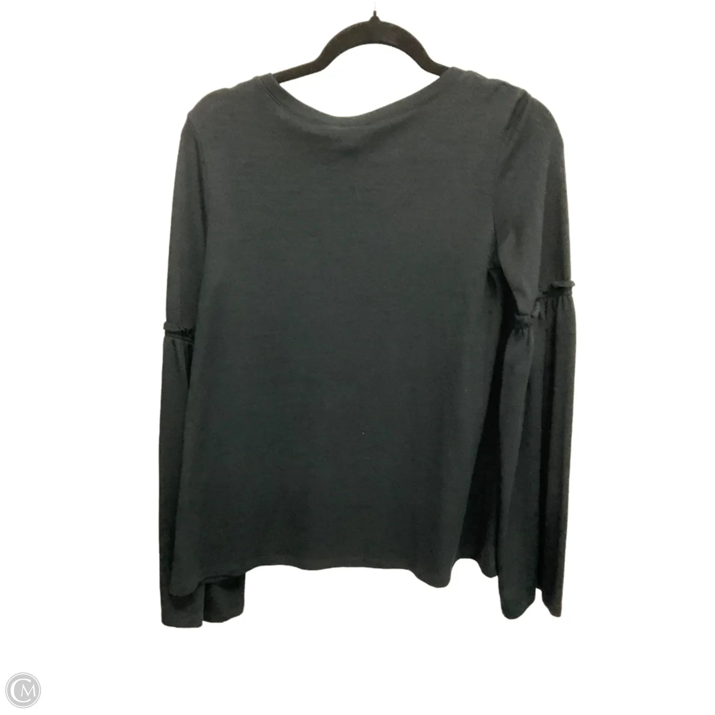 Top Long Sleeve By Gap In Black, Size: Xs