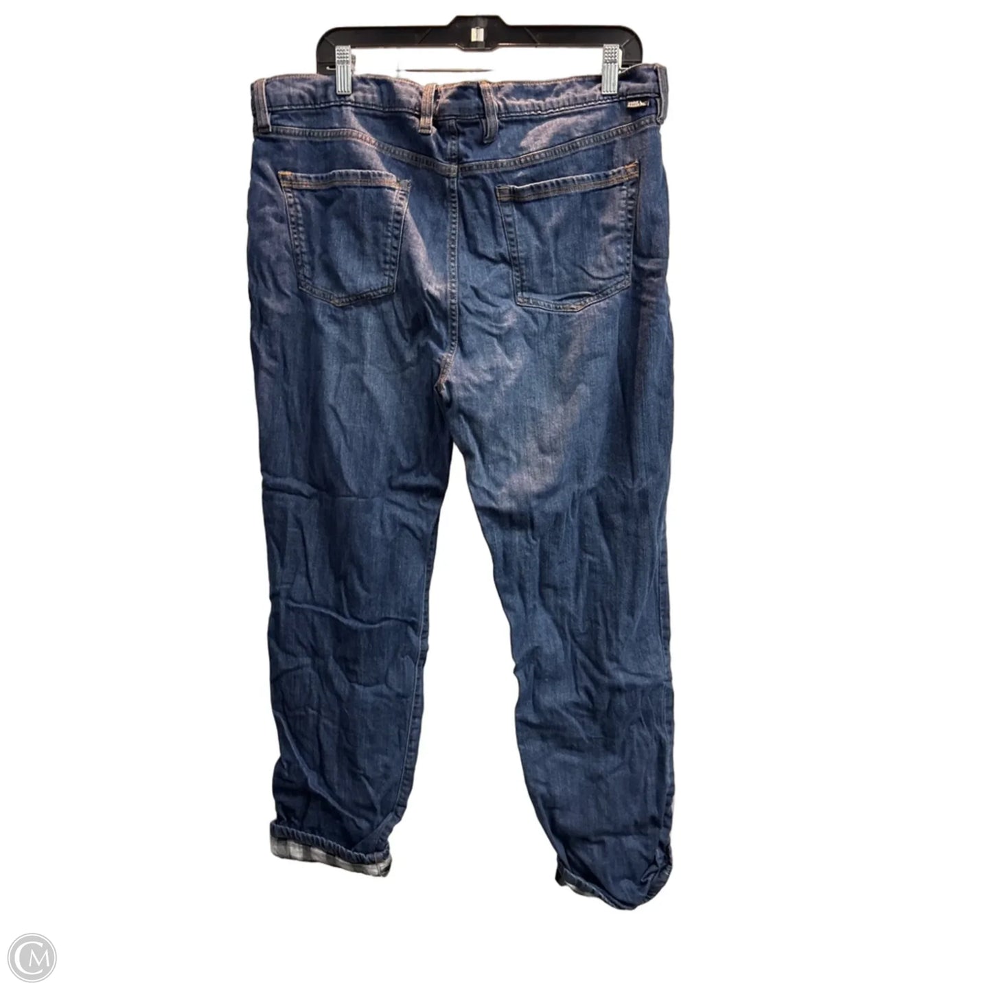 Jeans Straight By Eddie Bauer In Blue, Size: 16