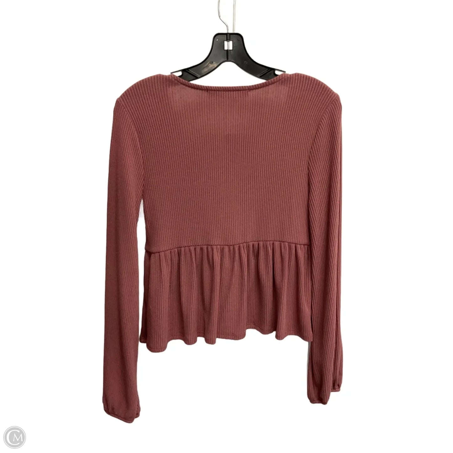 Top Long Sleeve By Altard State In Mauve, Size: M