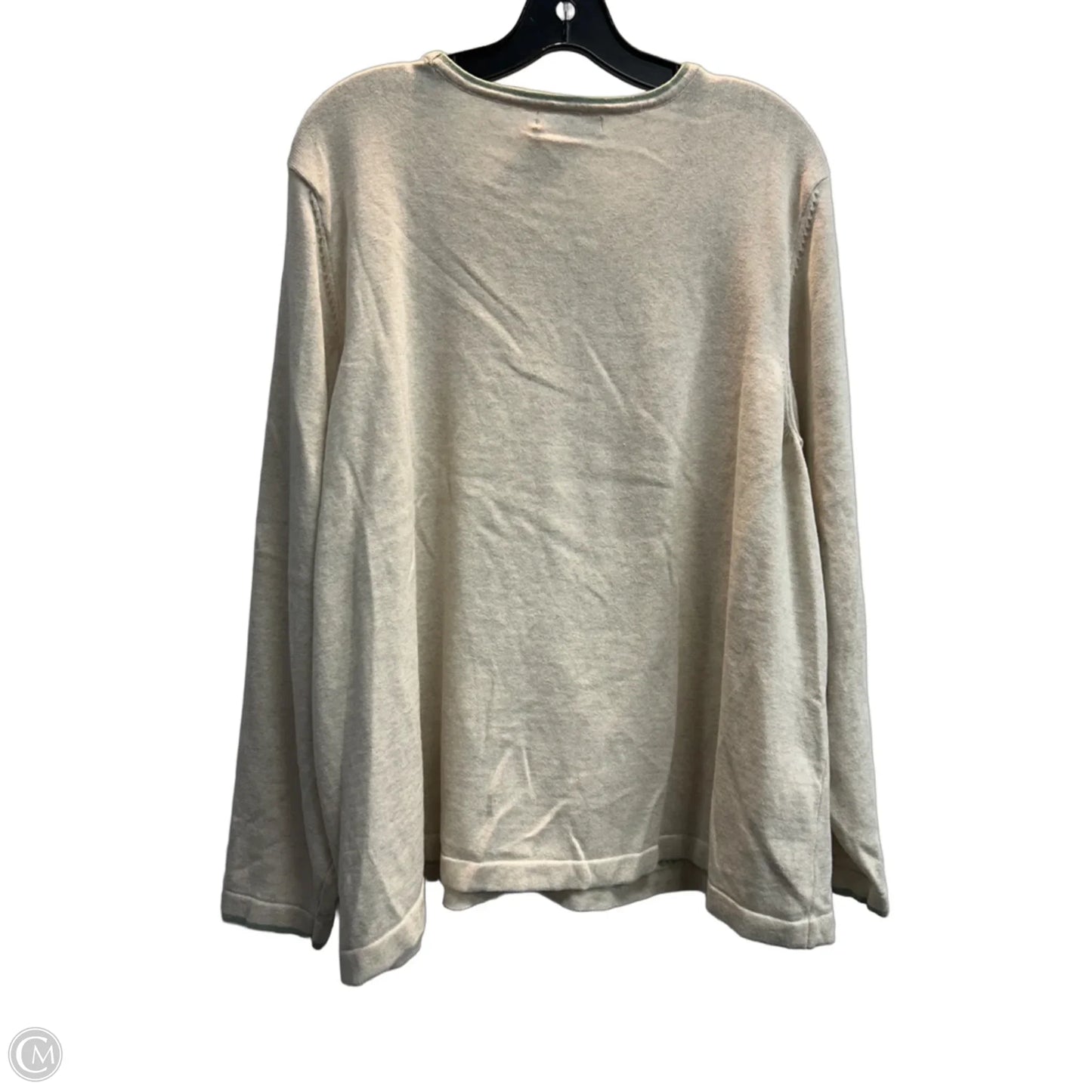 Sweater By Coldwater Creek In Beige, Size: 2x