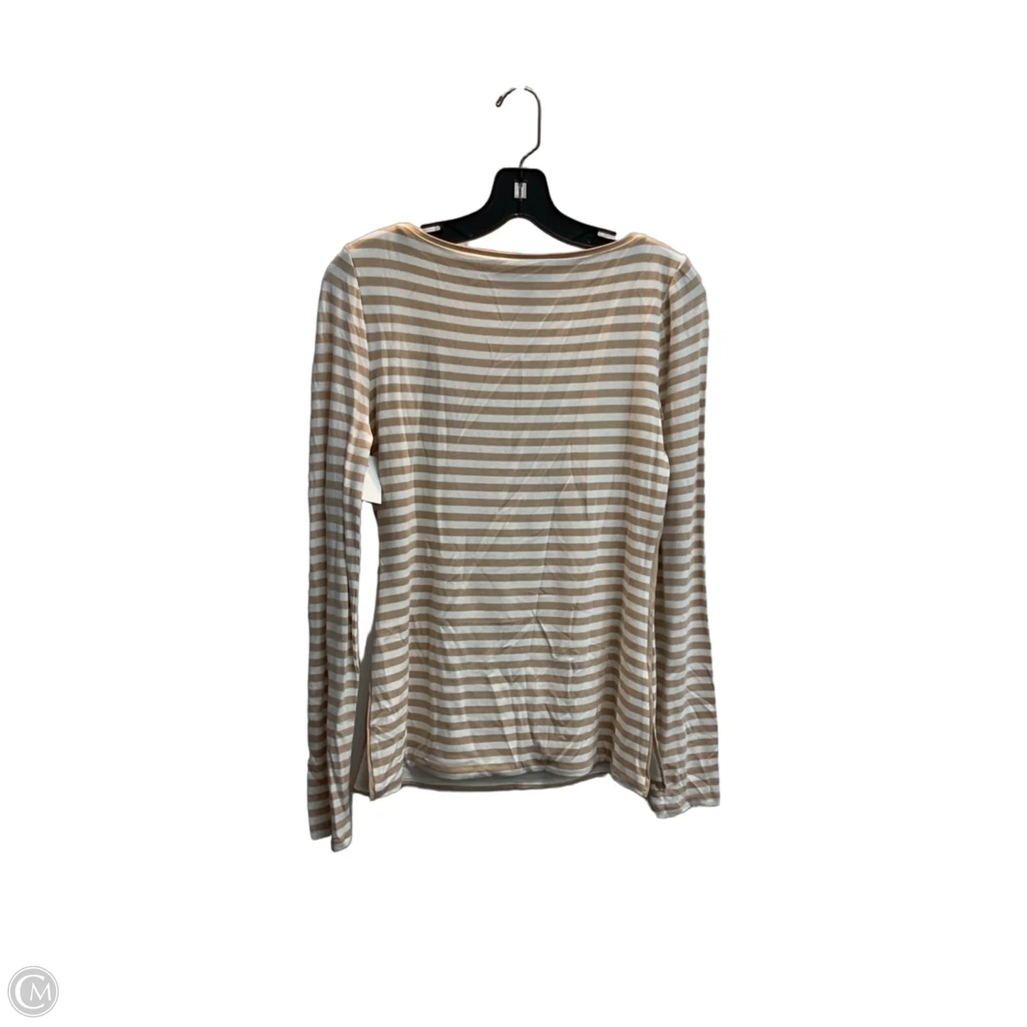 Top Long Sleeve By White House Black Market In Striped Pattern, Size: S