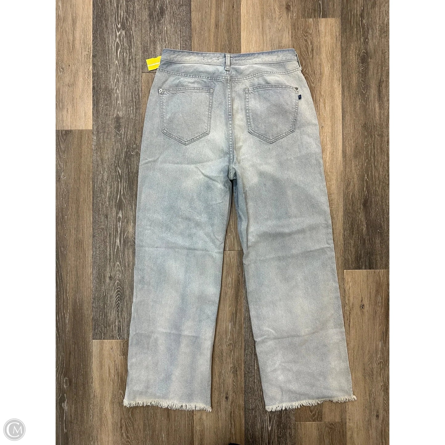 Jeans Straight By Pilcro In Blue Denim, Size: 12