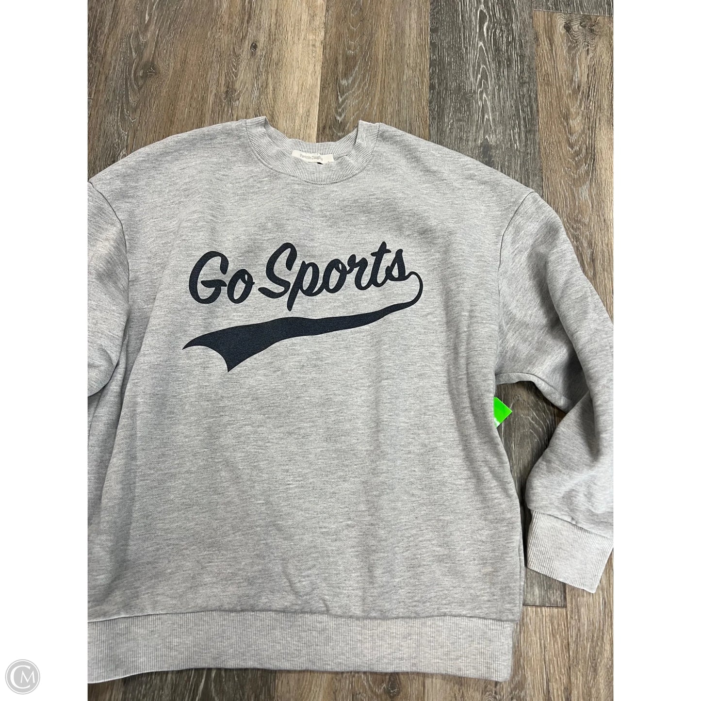 Sweatshirt Crewneck By Favorite Daughter In Grey, Size: M