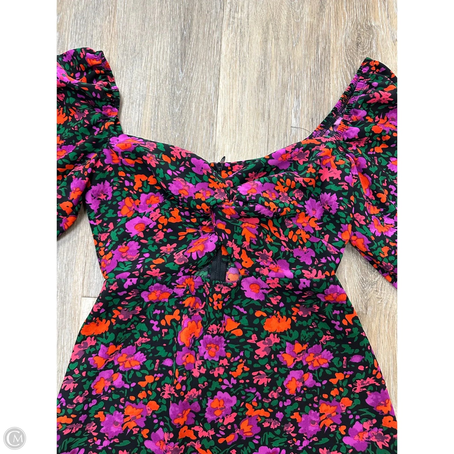 Dress Casual Short By Park and Fifth In Floral Print, Size: Xs