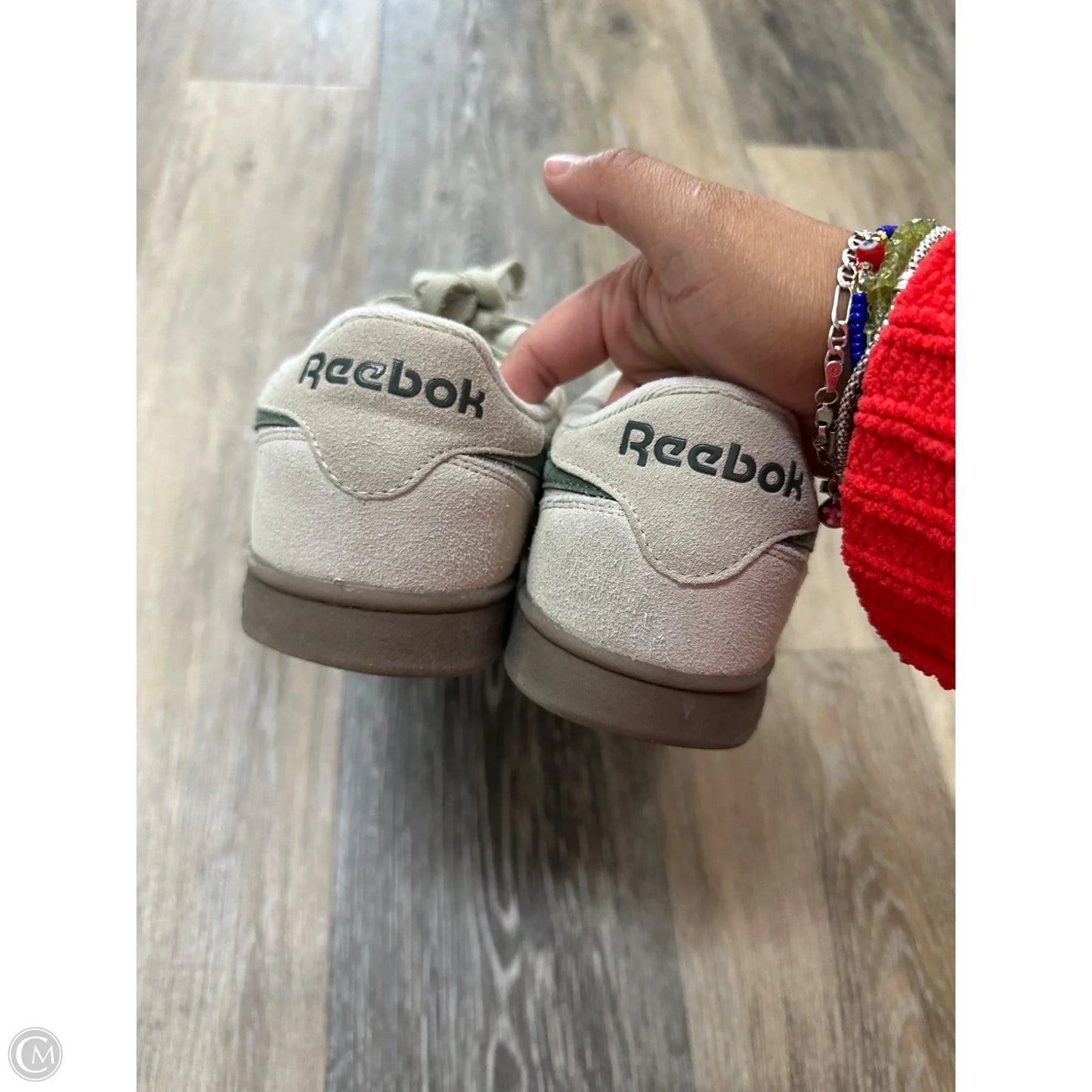 Shoes Sneakers By Reebok In Tan, Size: 8.5