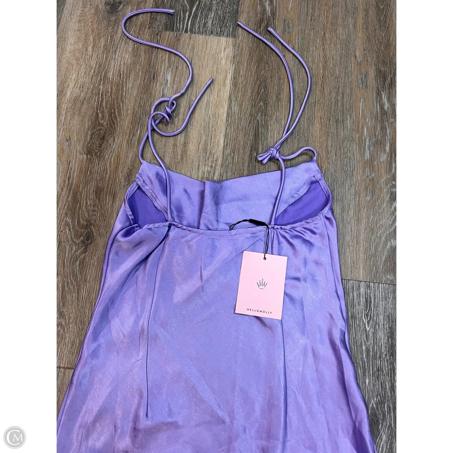 -Dress Casual Midi By Hello Molly In Purple, Size: S