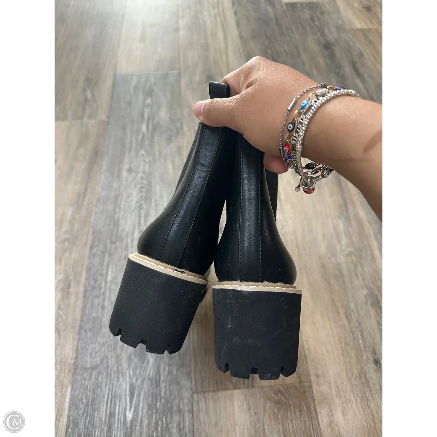 Boots Ankle Heels By Los Cabos In Black, Size: 7.5