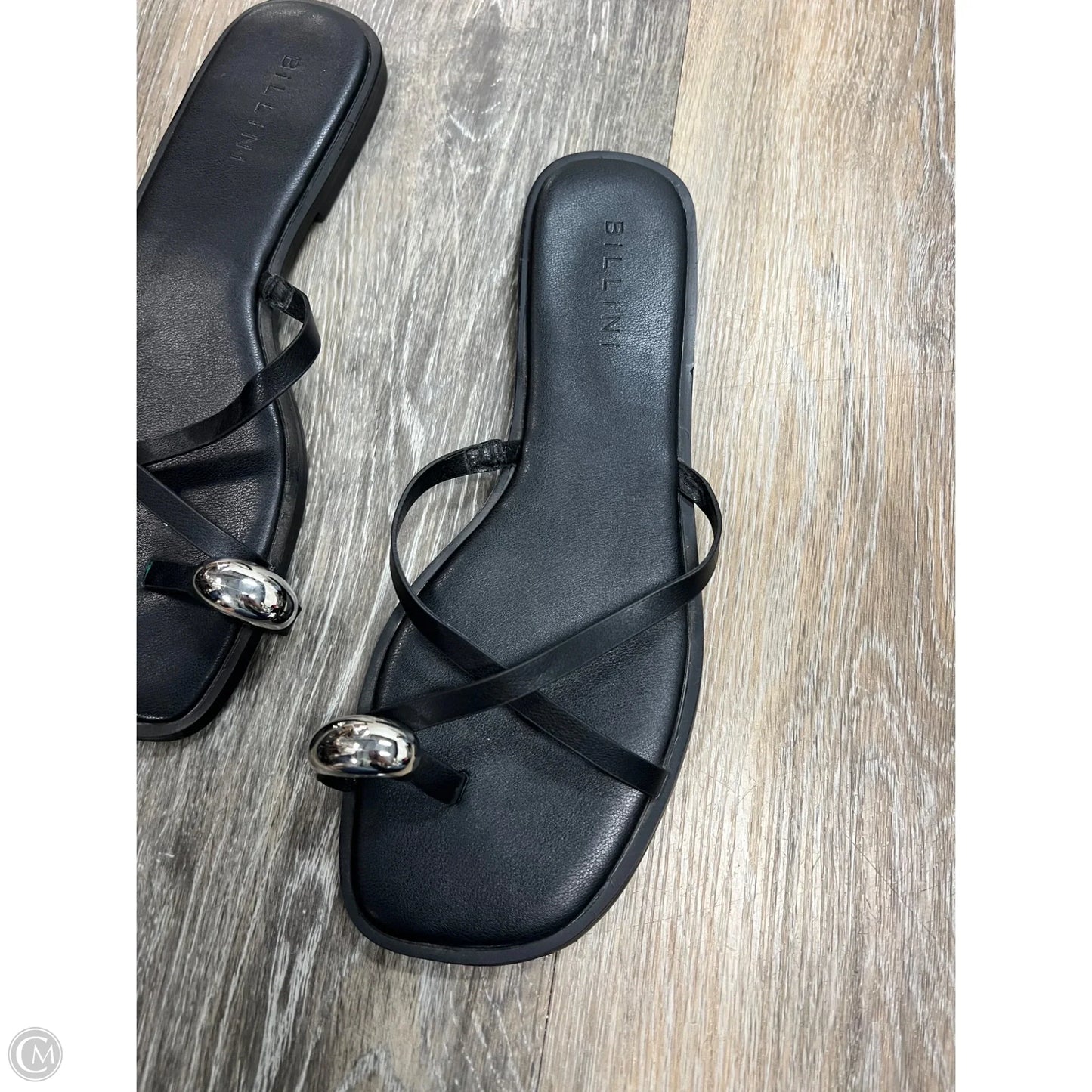 Sandals Flats By Billini In Black, Size: 8