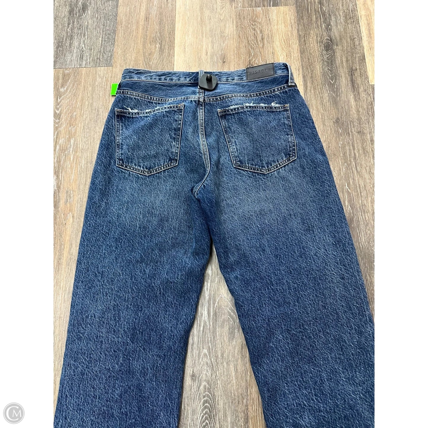 Jeans Wide Leg By Pistola In Blue Denim, Size: 4