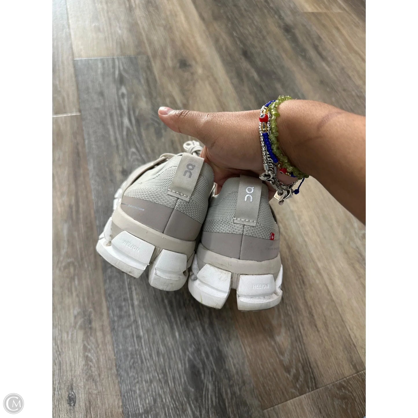 Shoes Athletic By On In Grey, Size: 9