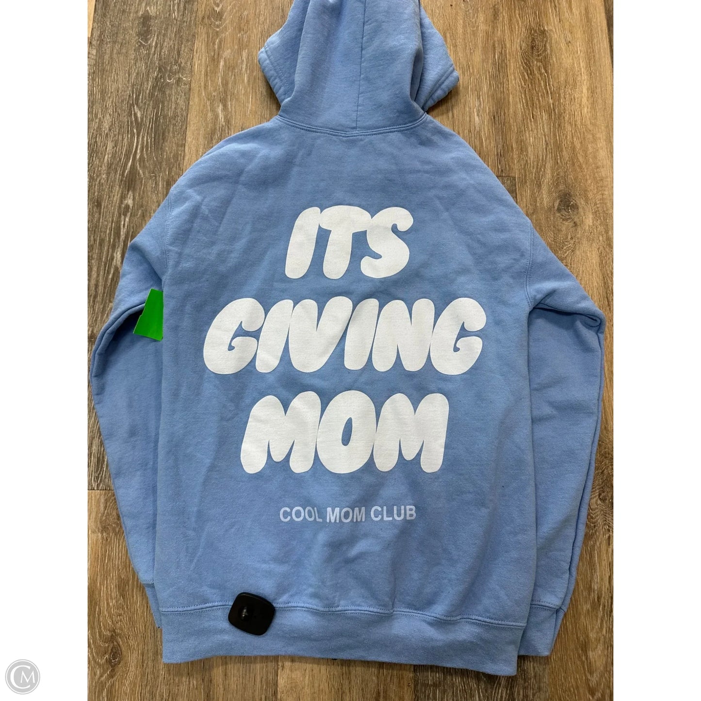 Sweatshirt Hoodie By Slyfox Threads In Blue, Size: S