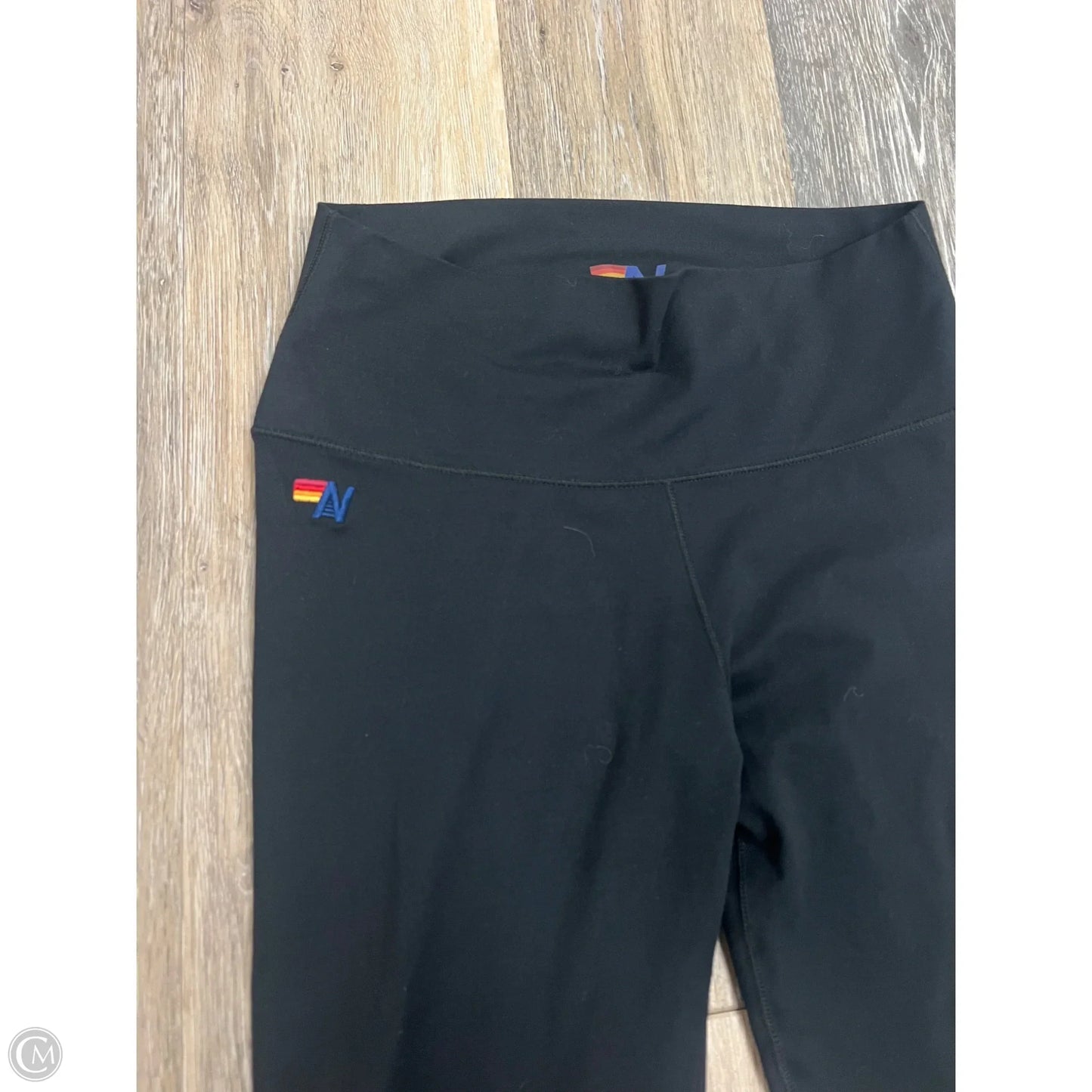 Athletic Leggings By Aviator Nation In Black, Size: M